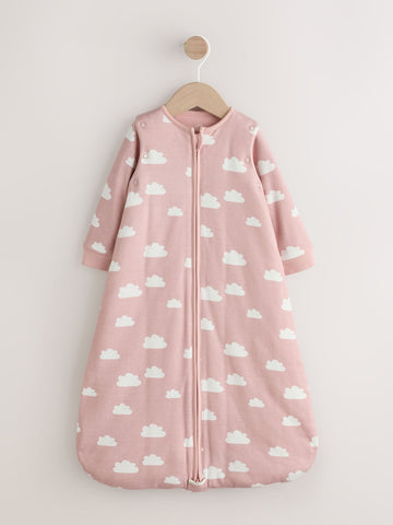 Pink Cloud 2.5 TOG Removable Sleeve Baby Sleep Bag