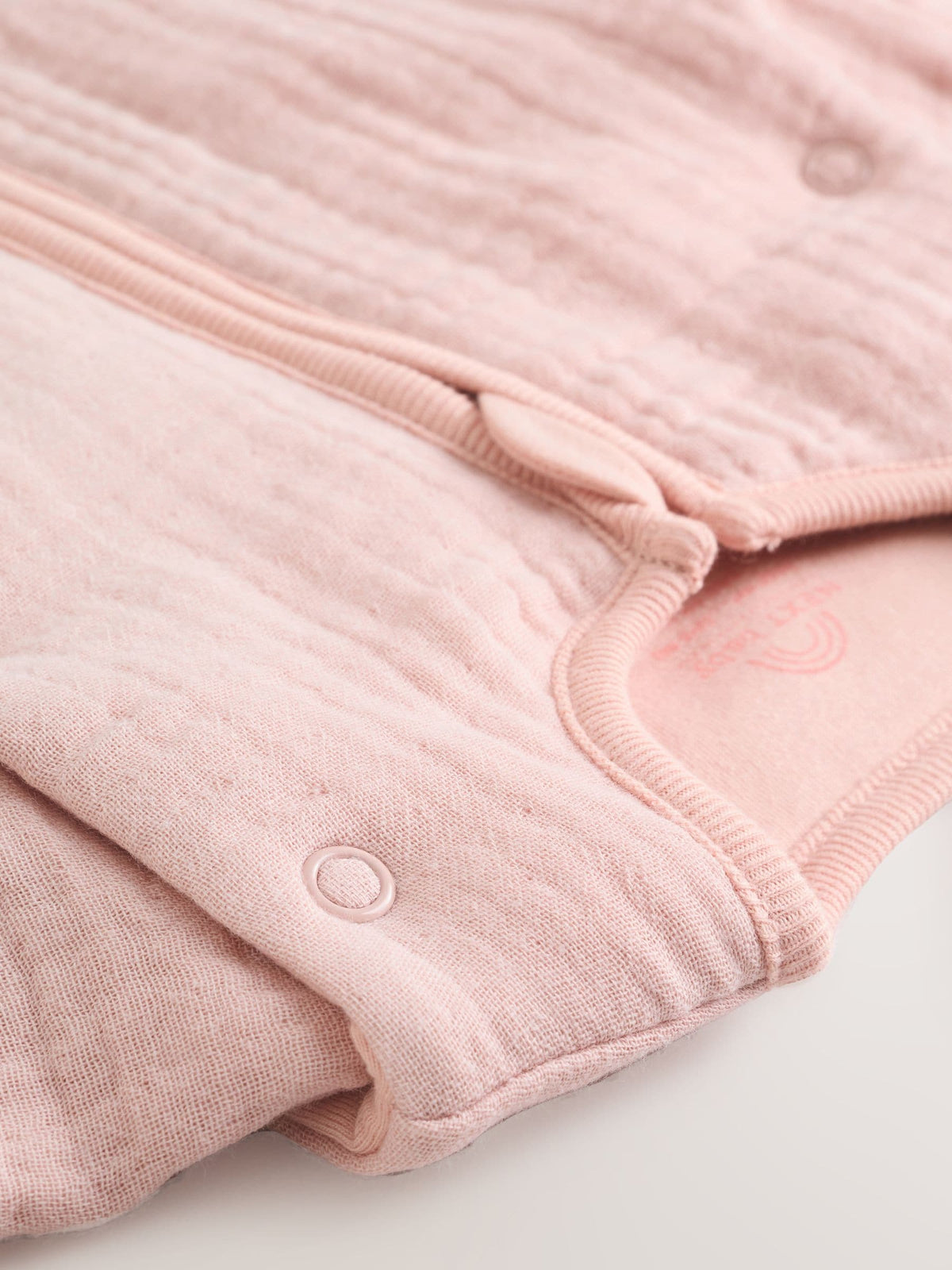 Modern Pink 2.5 TOG Removable Sleeve Muslin Baby Sleep Bag