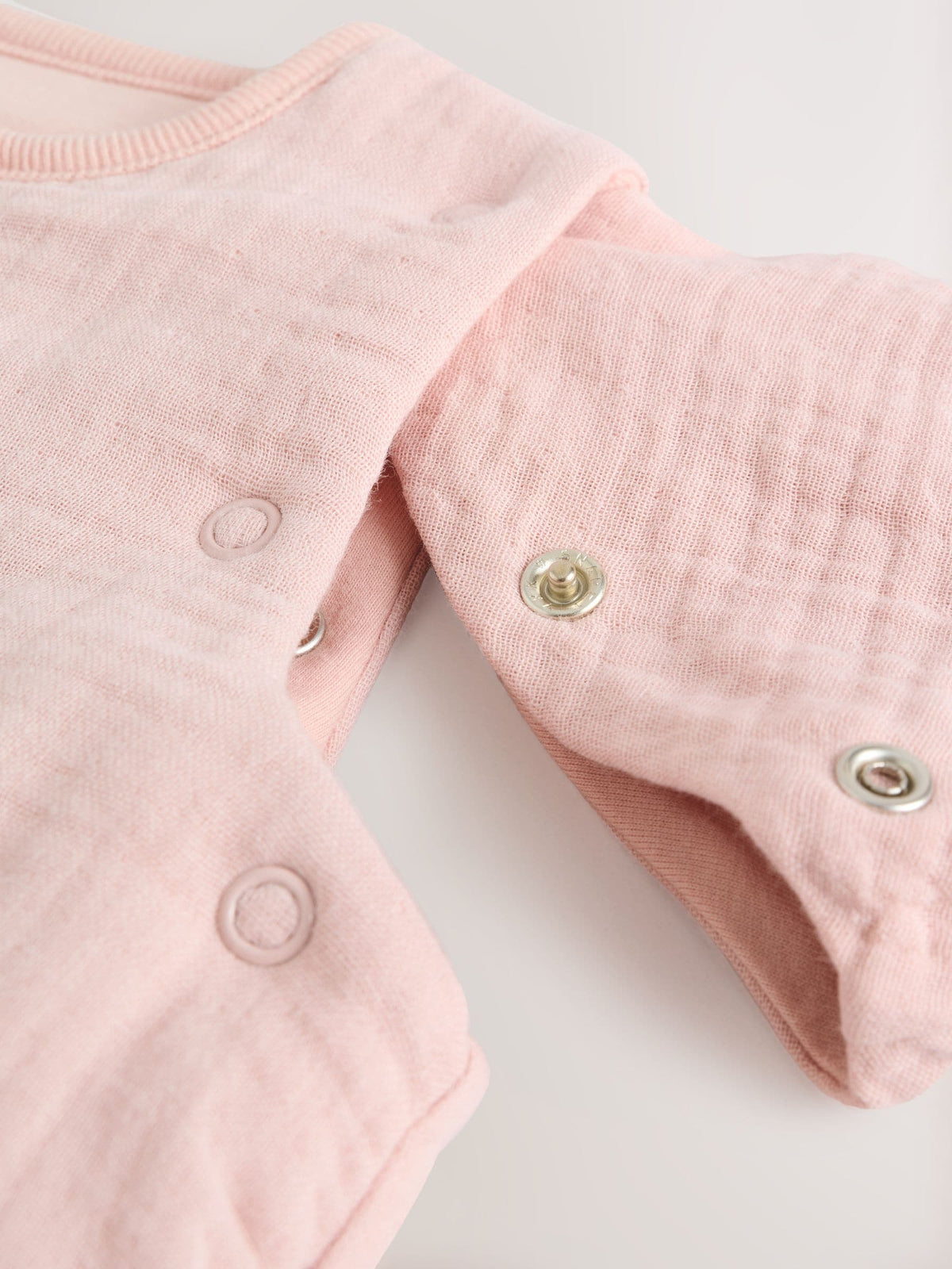 Modern Pink 2.5 TOG Removable Sleeve Muslin Baby Sleep Bag