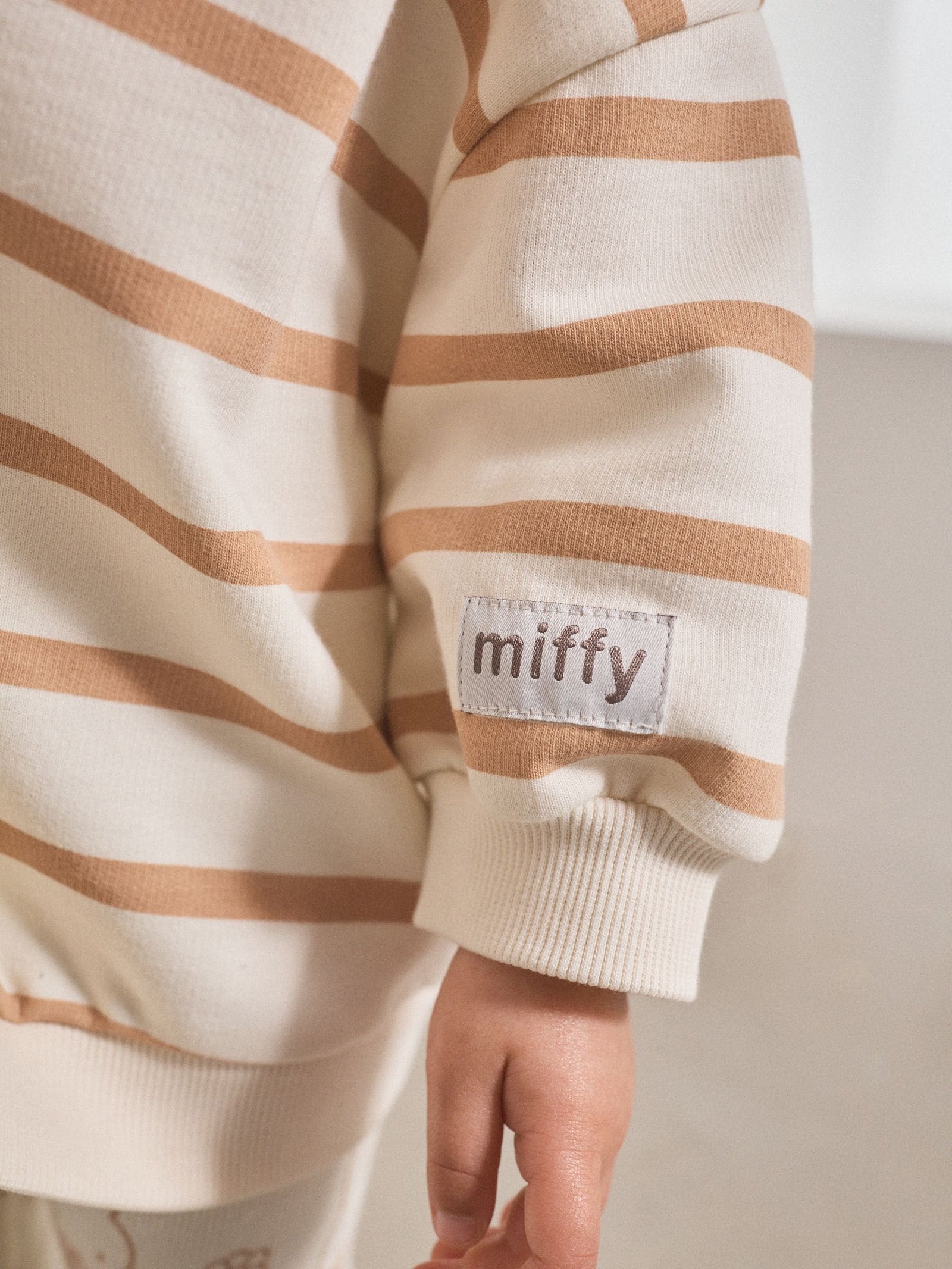 Cream Stripe Miffy Sweatshirt & Leggings Set (3mths-7yrs)