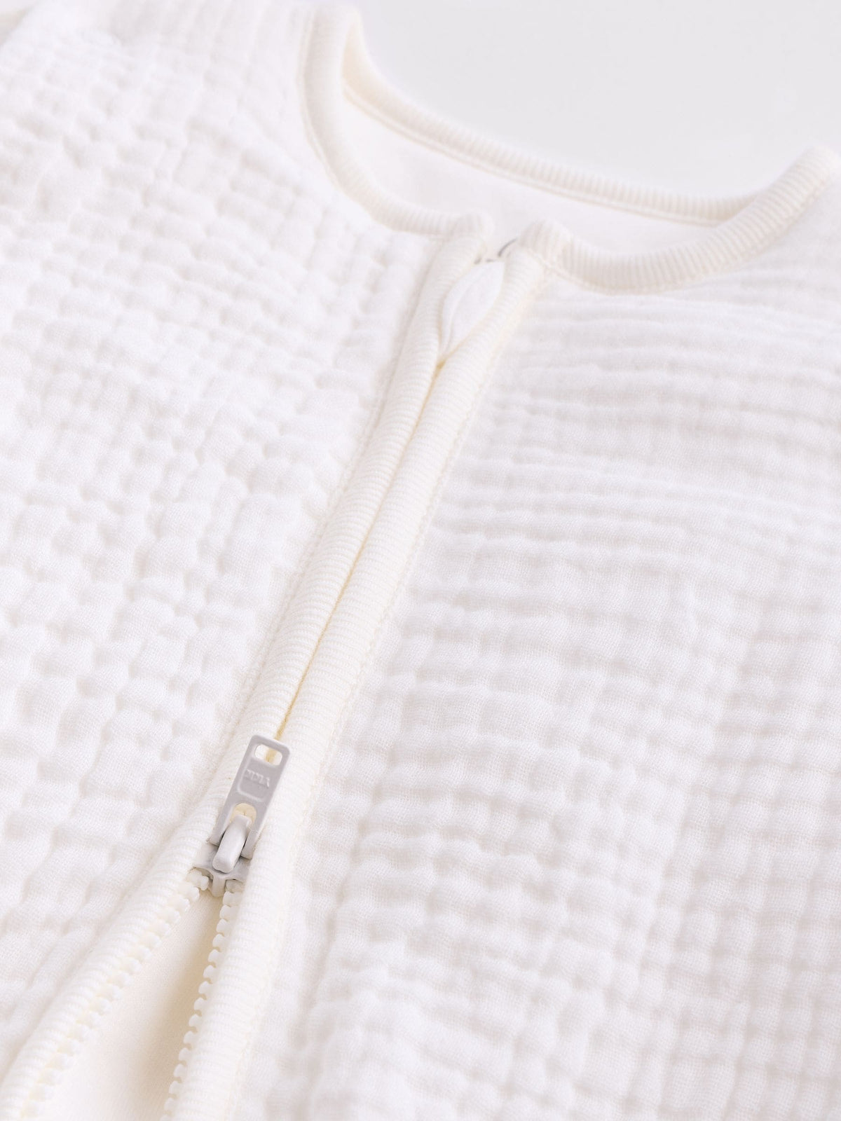 Ecru 2.5 TOG Removable Sleeve Muslin Baby Sleep Bag