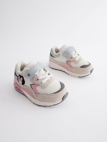 Minnie Mouse Elastic Lace Chunky Trainers