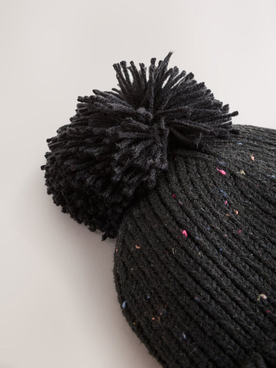 Charcoal Grey Sonic The Hedgehog Pom Beanie (3-16yrs)