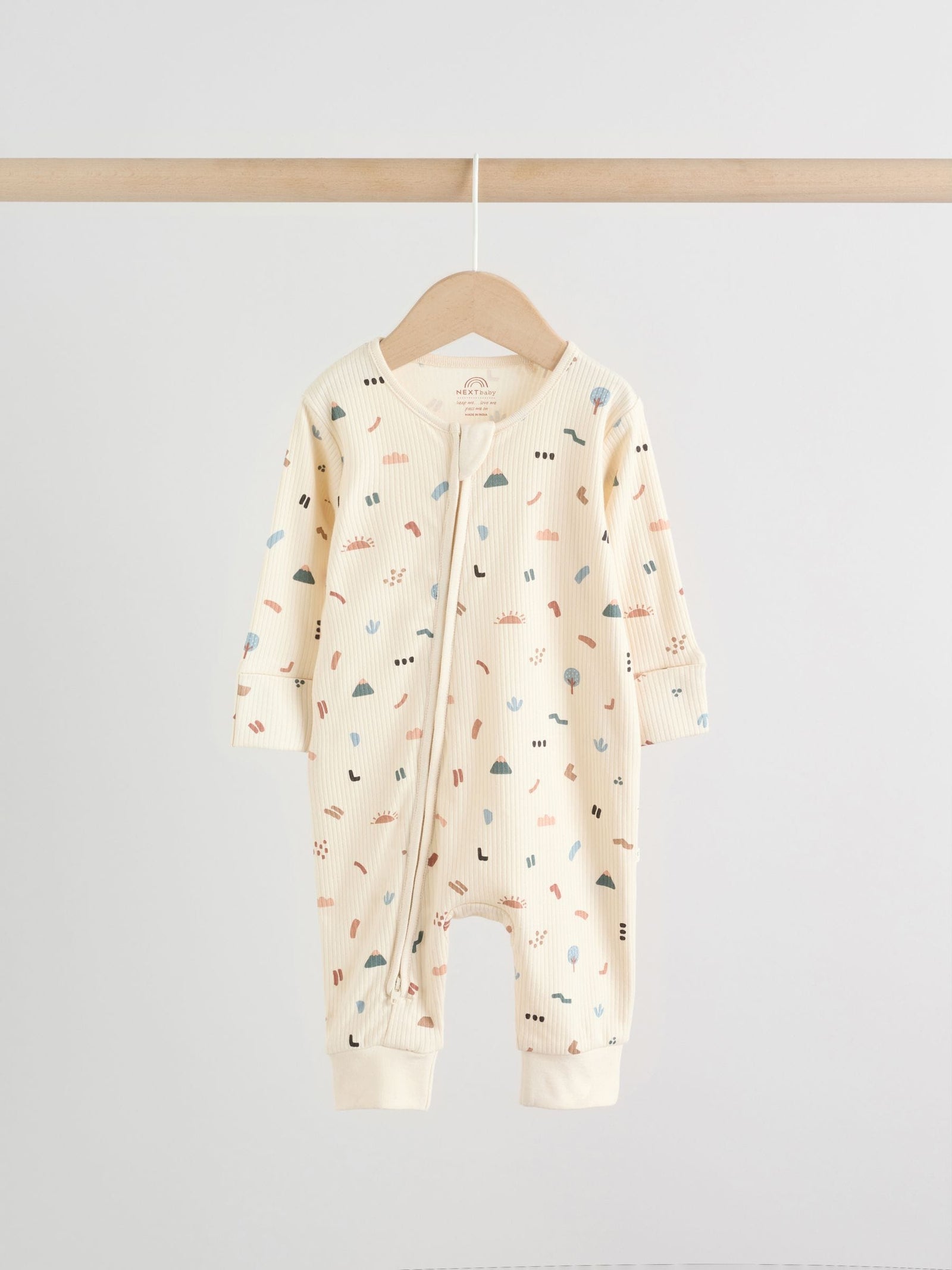 Minerals Woodland Baby Sleepsuits 3 Pack (0mths-3yrs)