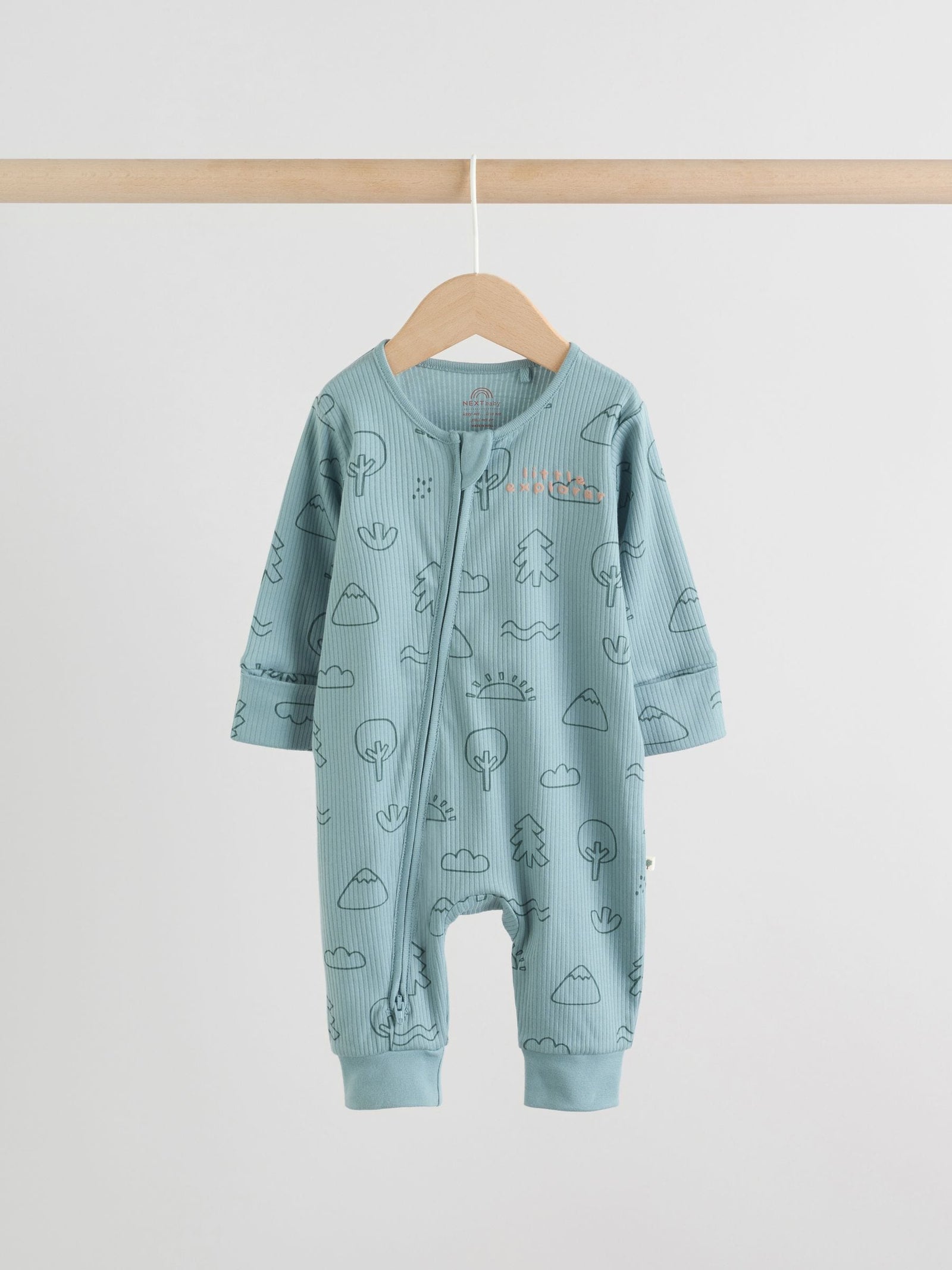 Minerals Woodland Baby Sleepsuits 3 Pack (0mths-3yrs)
