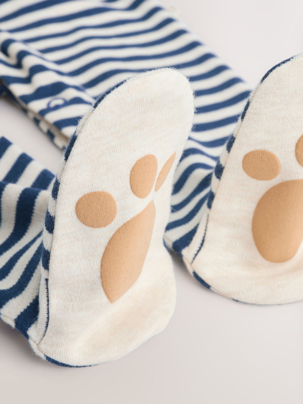 Navy Stripe Mummys Little Cub Baby Family Sleepsuit (0-2yrs)