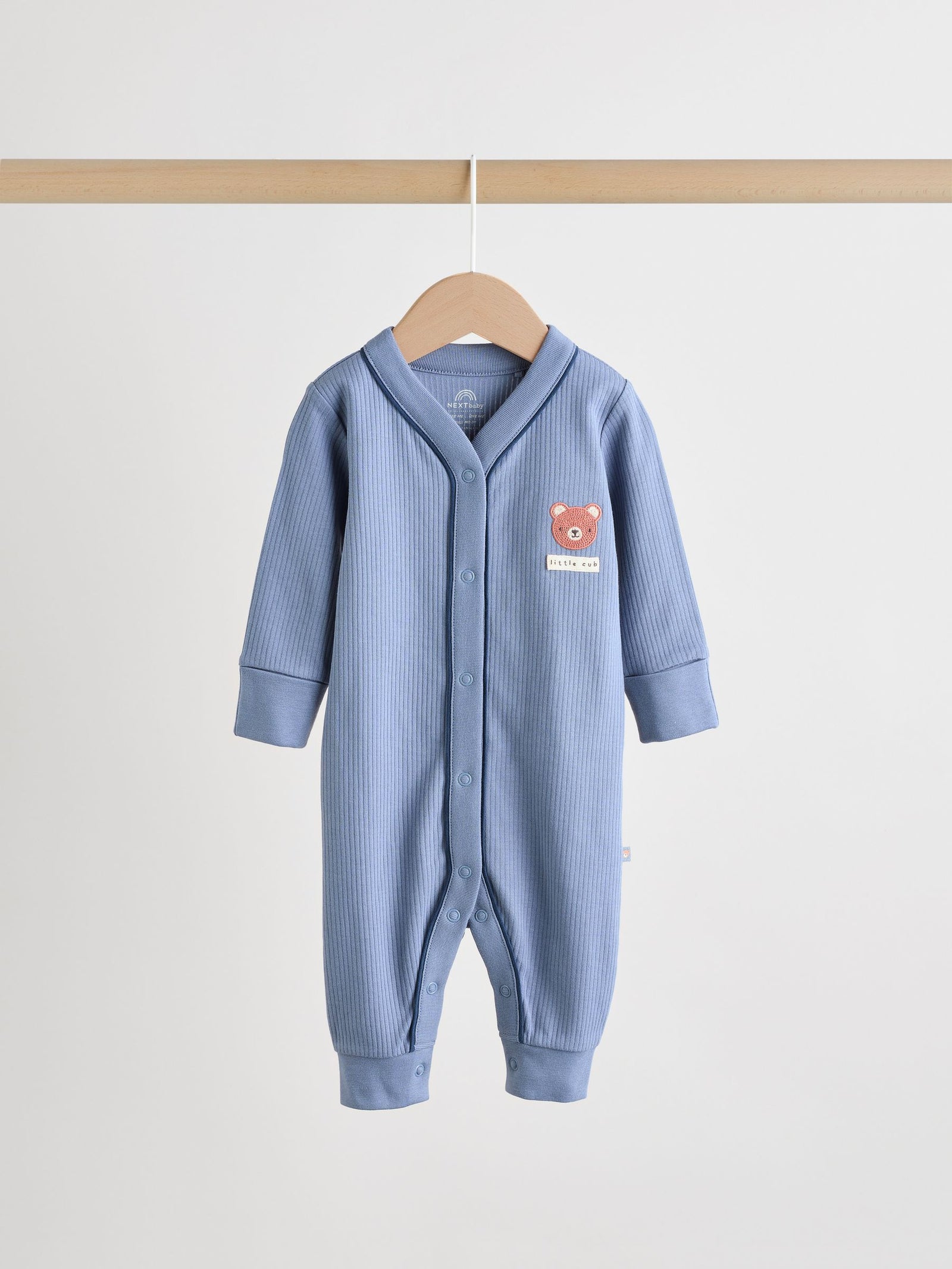 Burgundy Red Baby Sleepsuits 3 Pack