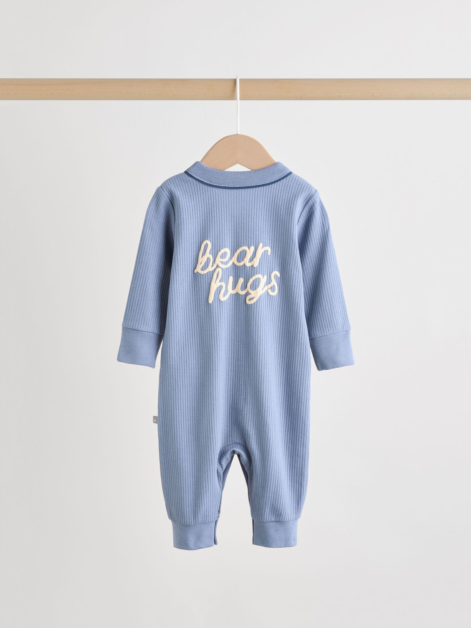 Burgundy Red Baby Sleepsuits 3 Pack