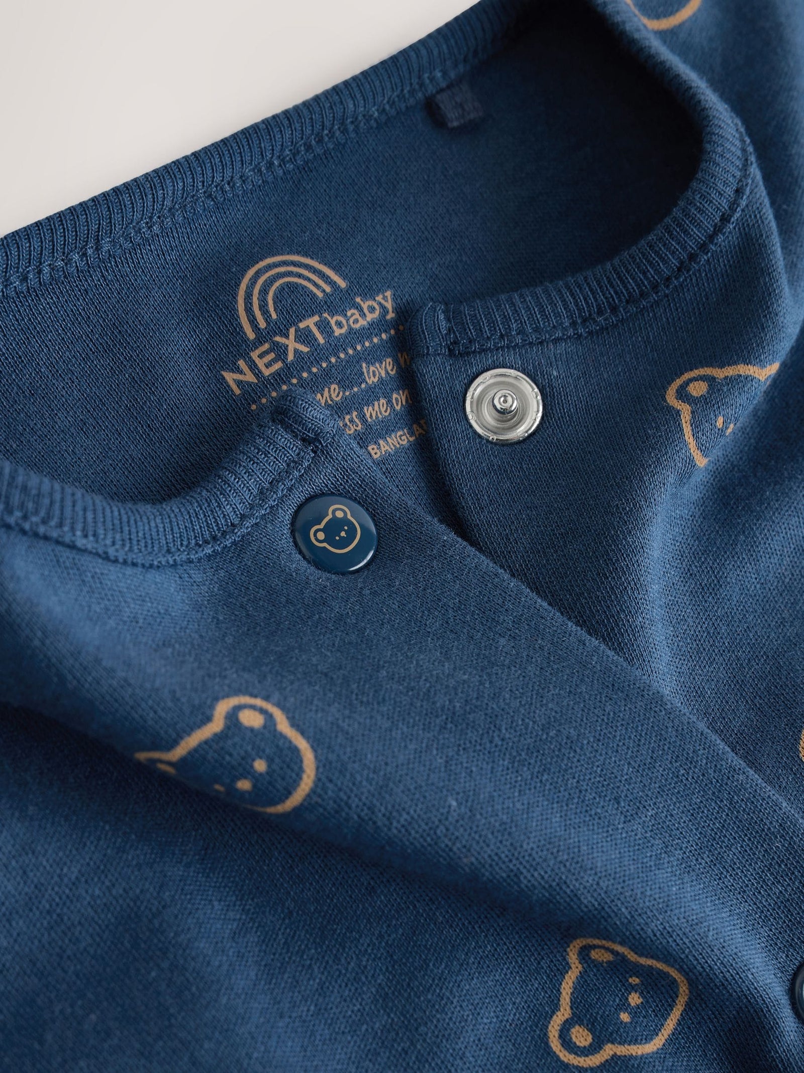 Navy Daddys Little Cub Baby Family Sleepsuit