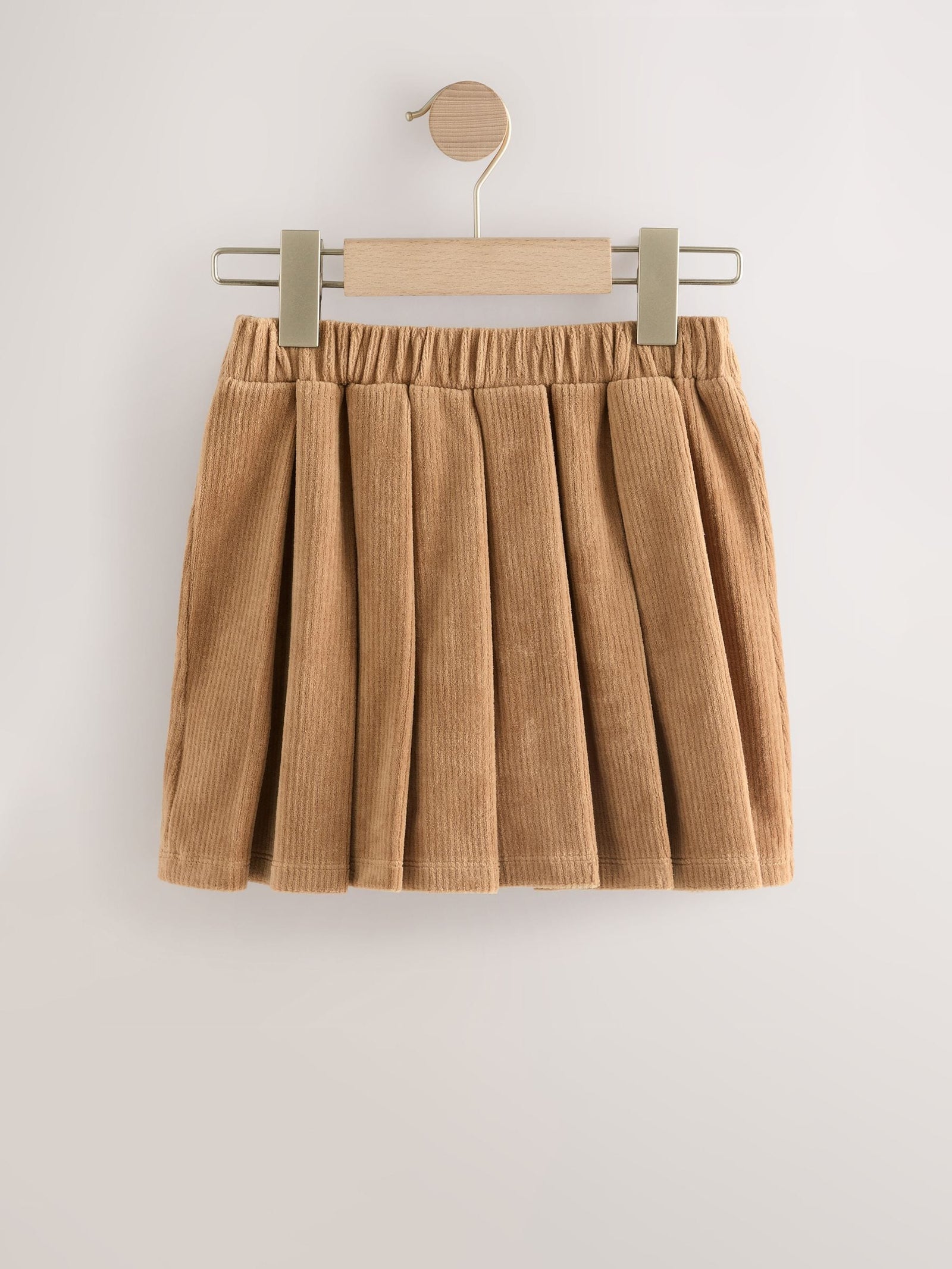 Camel Brown Cord Skirt (3-16yrs)