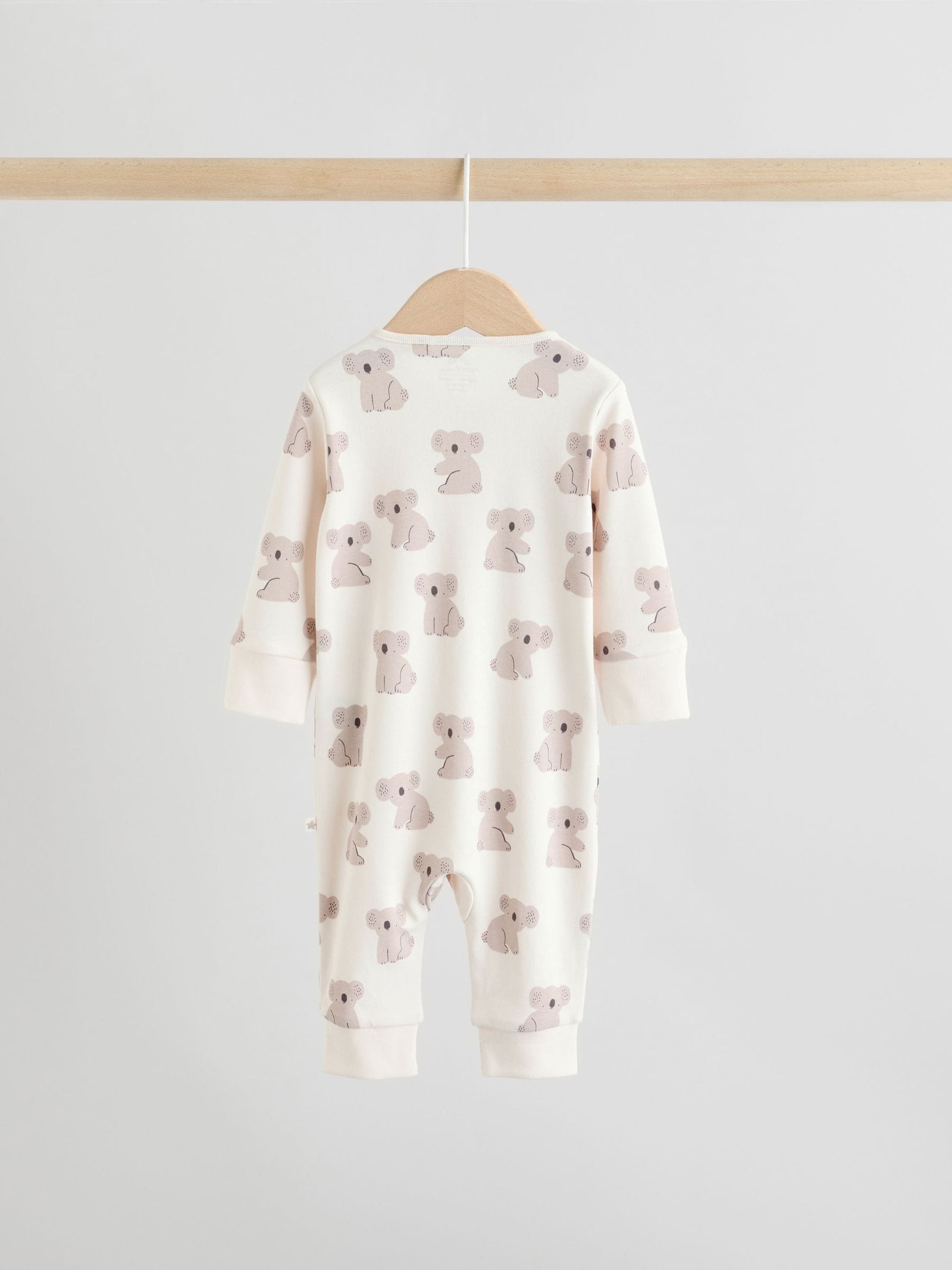 Mint Green Two Way Zip Baby Footless Sleepsuits 3 Pack (0mths-3yrs)