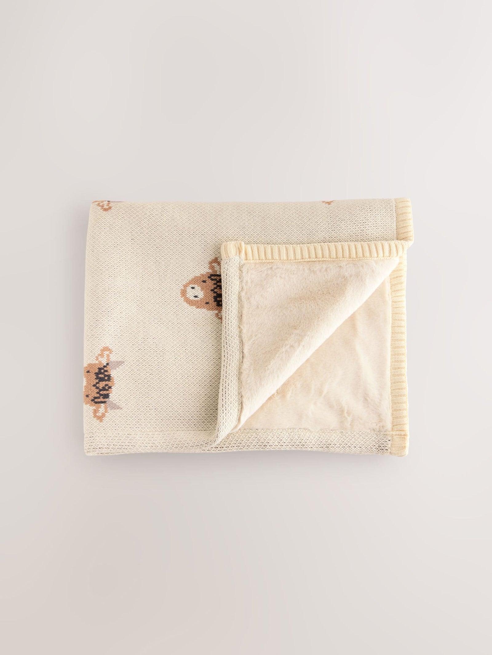 Hamish Knitted Baby Blanket