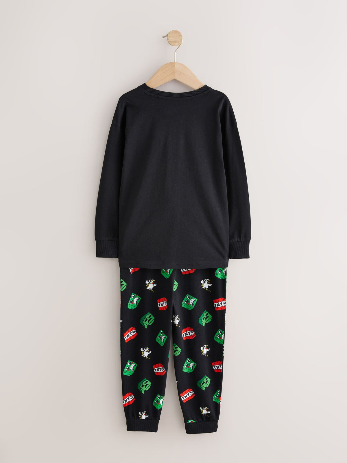 Green/Black Minecraft Jogger Pyjamas Set 2 Pack (5-16yrs)