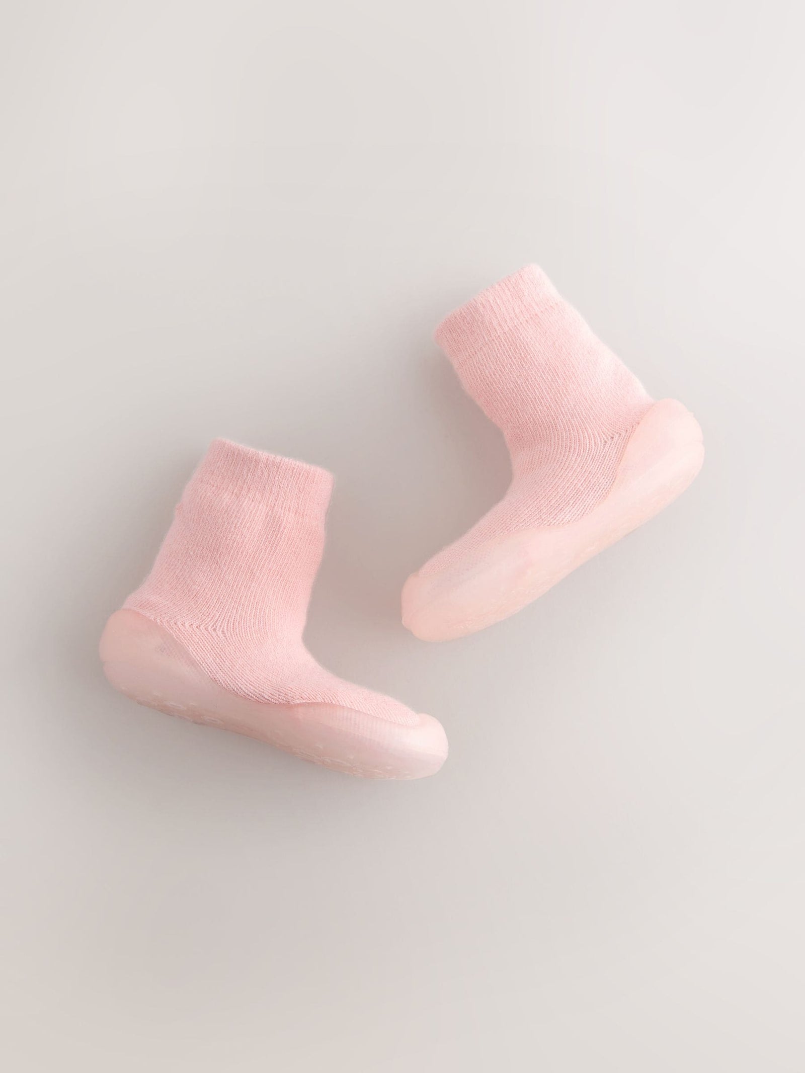 Pink Crawler Sock Shoes