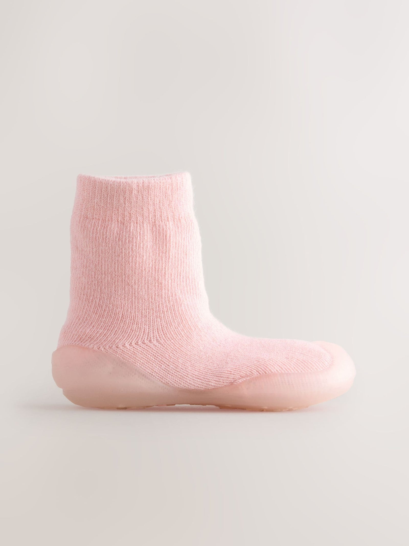 Pink Crawler Sock Shoes