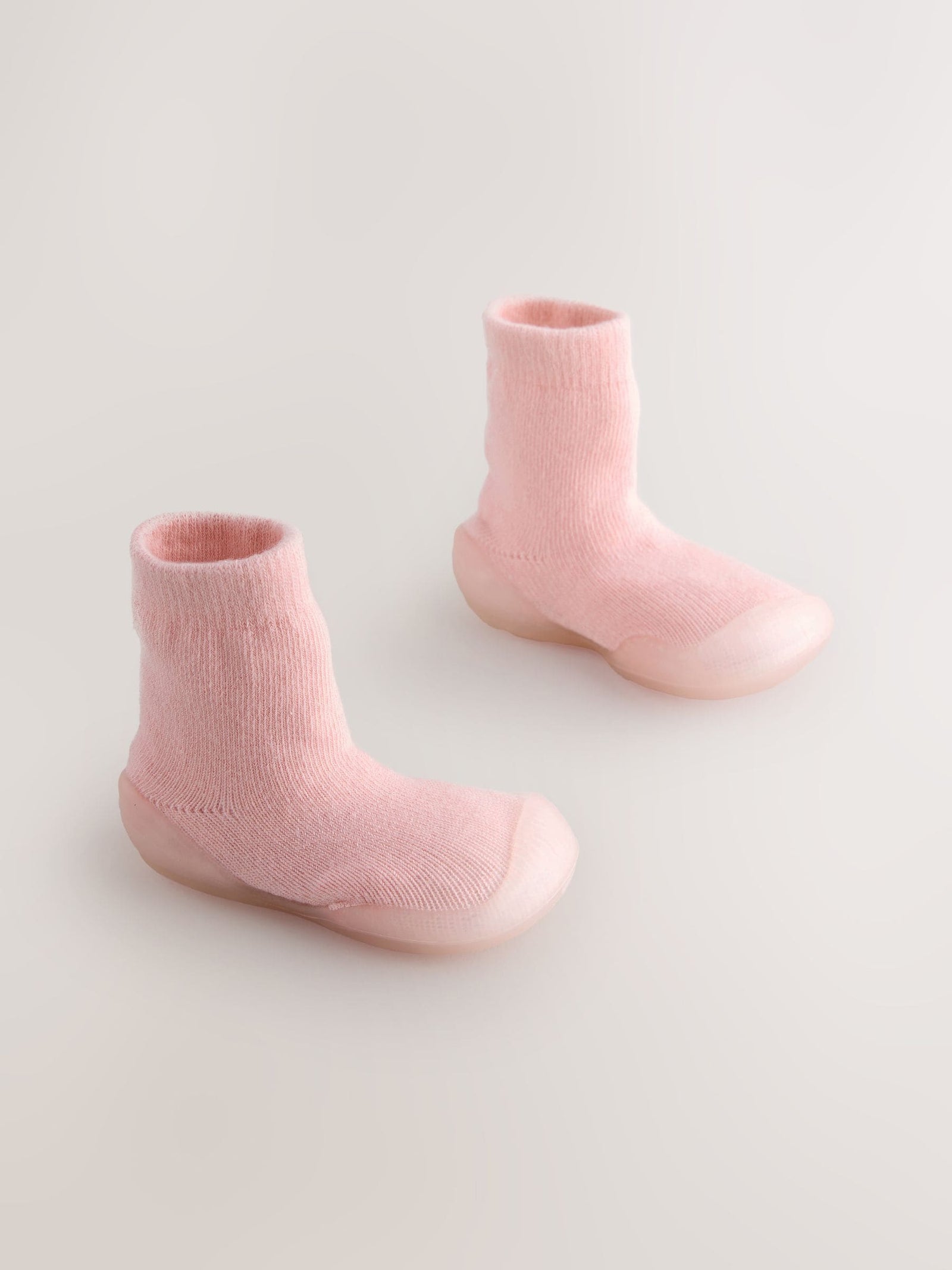 Pink Crawler Sock Shoes