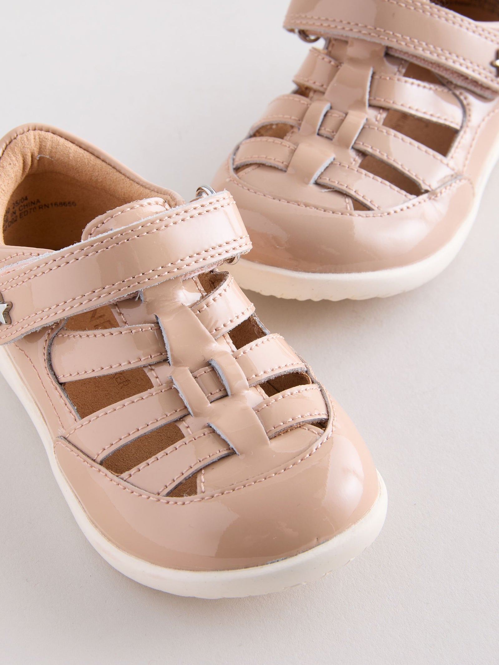 Mocha Brown Standard Fit (F) First Walker Fisherman Shoes