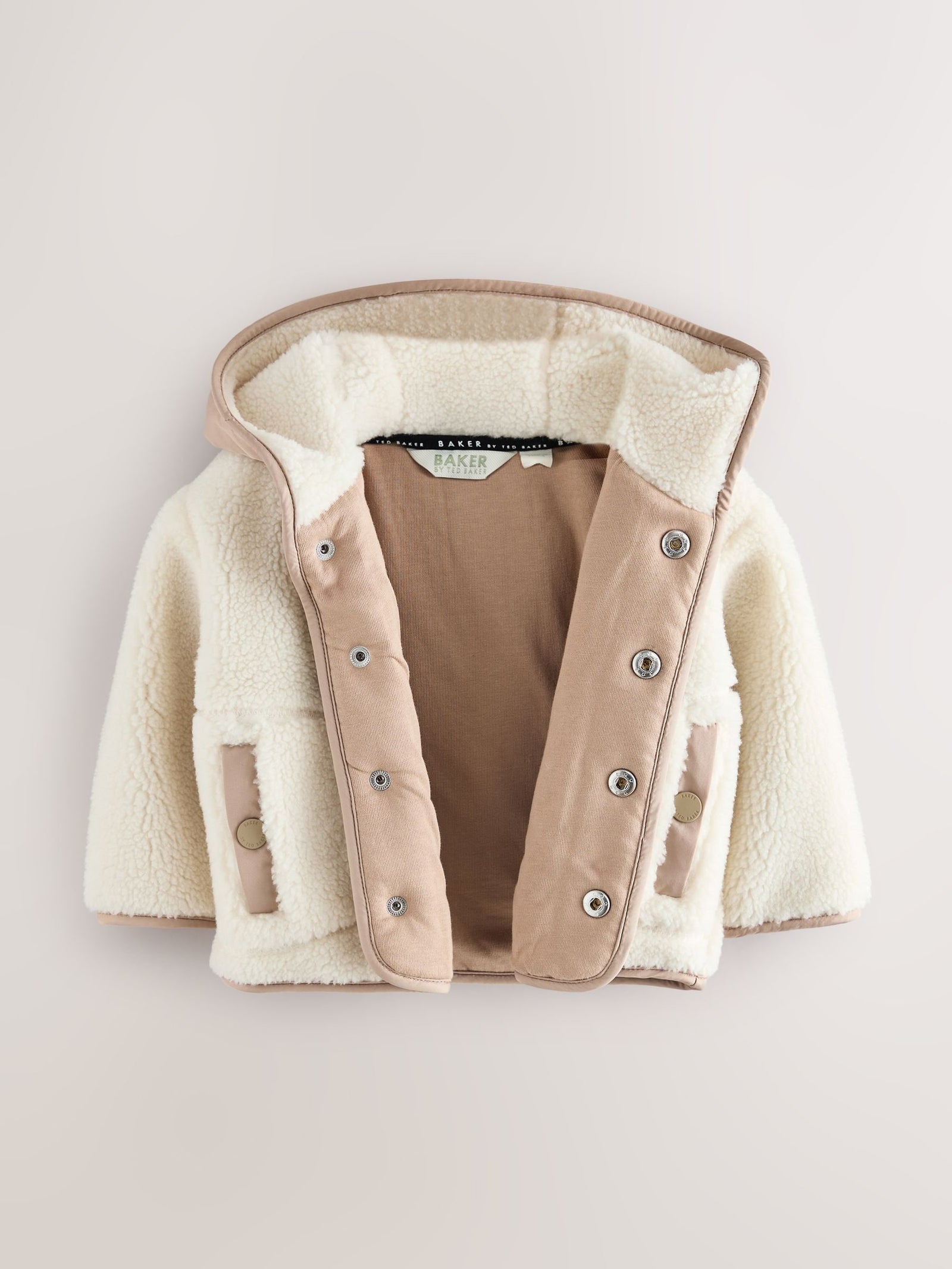 Baker by Ted Baker Stone Borg Jacket