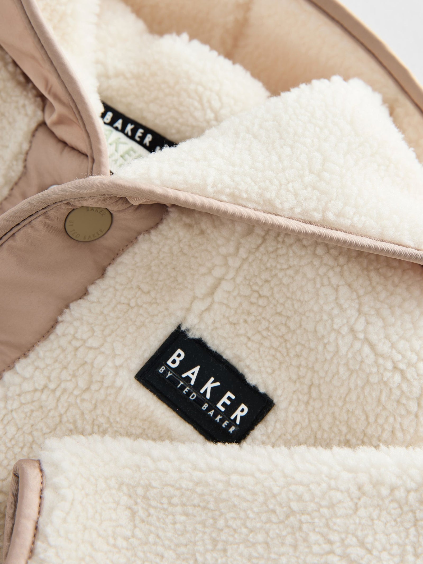 Baker by Ted Baker Stone Borg Jacket