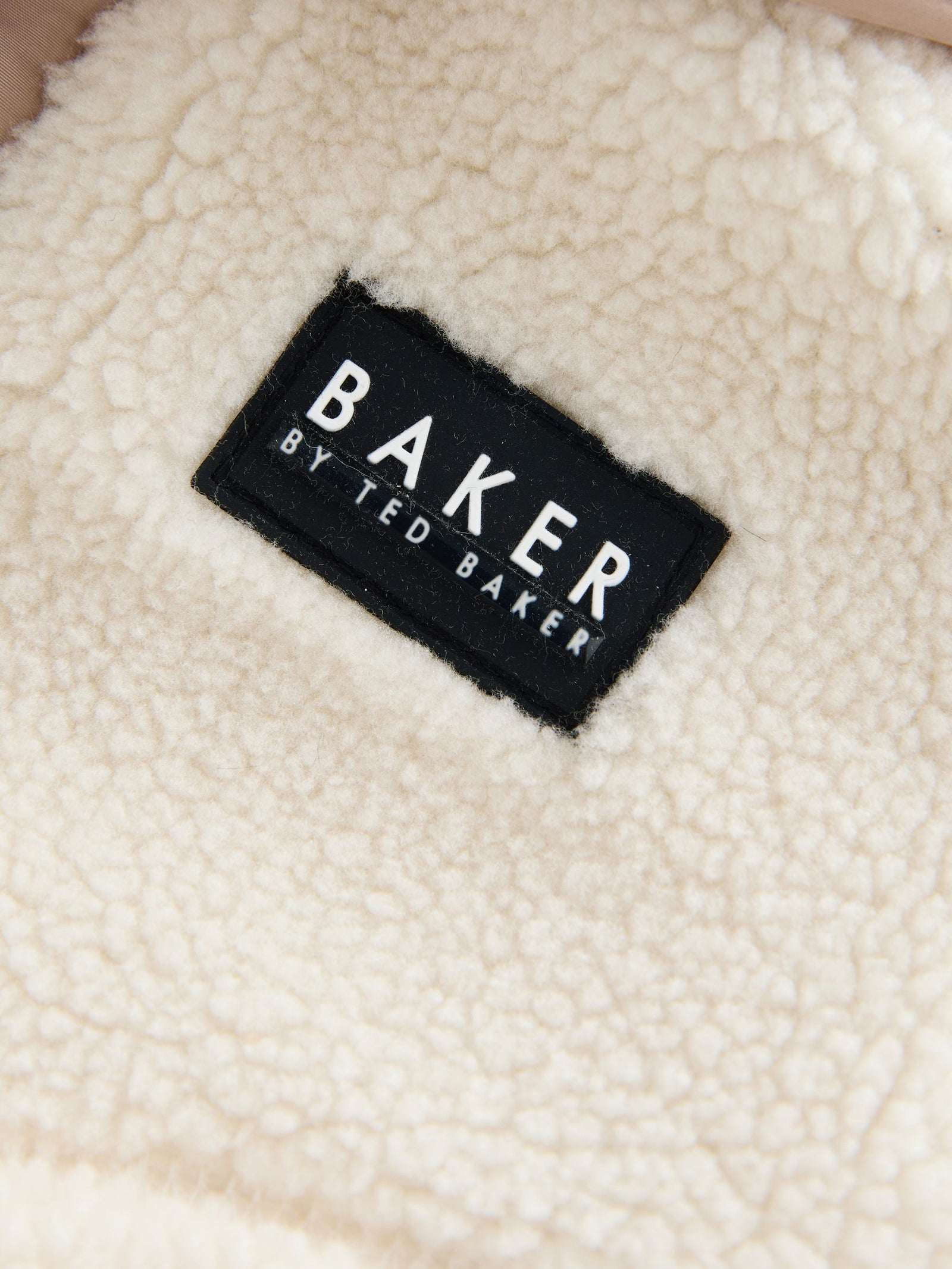 Baker by Ted Baker Stone Borg Jacket