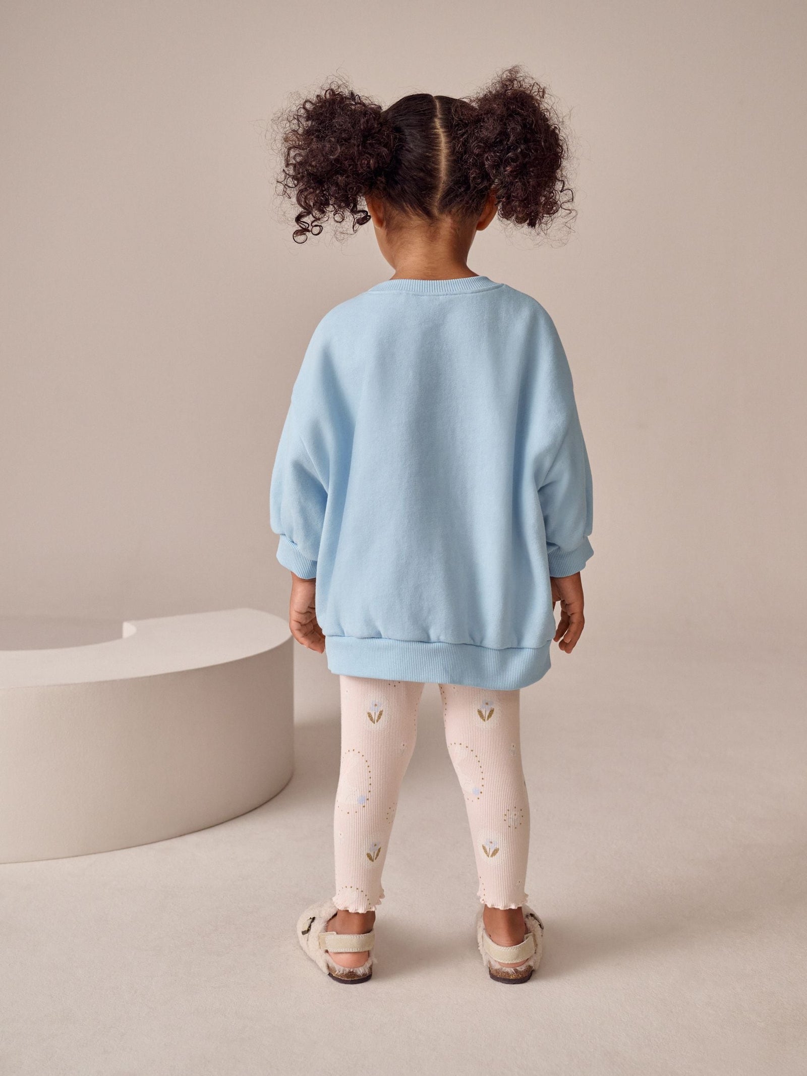 Blue Bow Duck Sweatshirt & Leggings Set (3mths-7yrs)