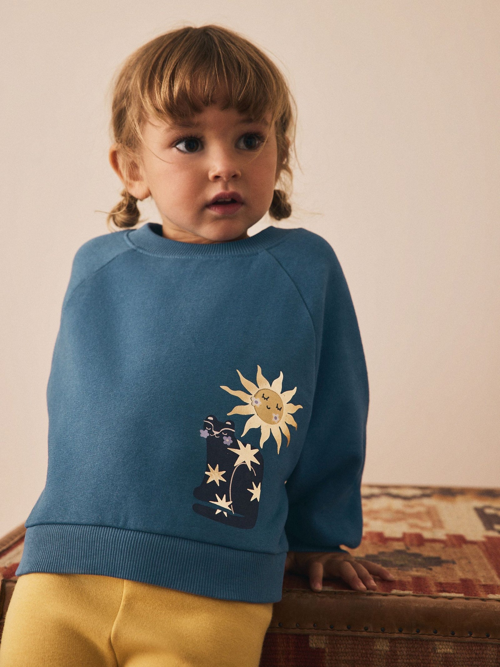 Blue Celestial Crew Neck Sweatshirt (3mths-7yrs)