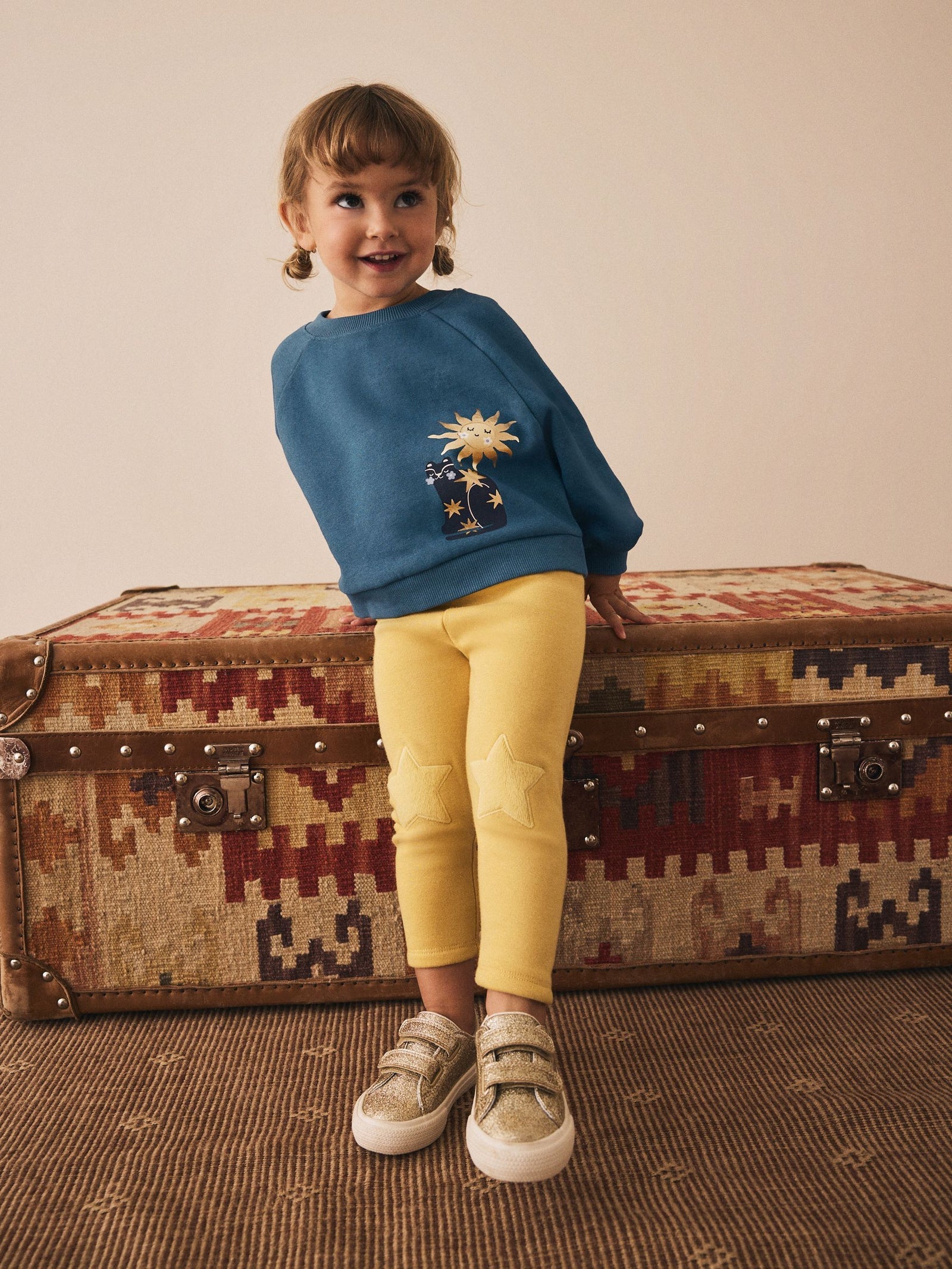 Blue Celestial Crew Neck Sweatshirt (3mths-7yrs)