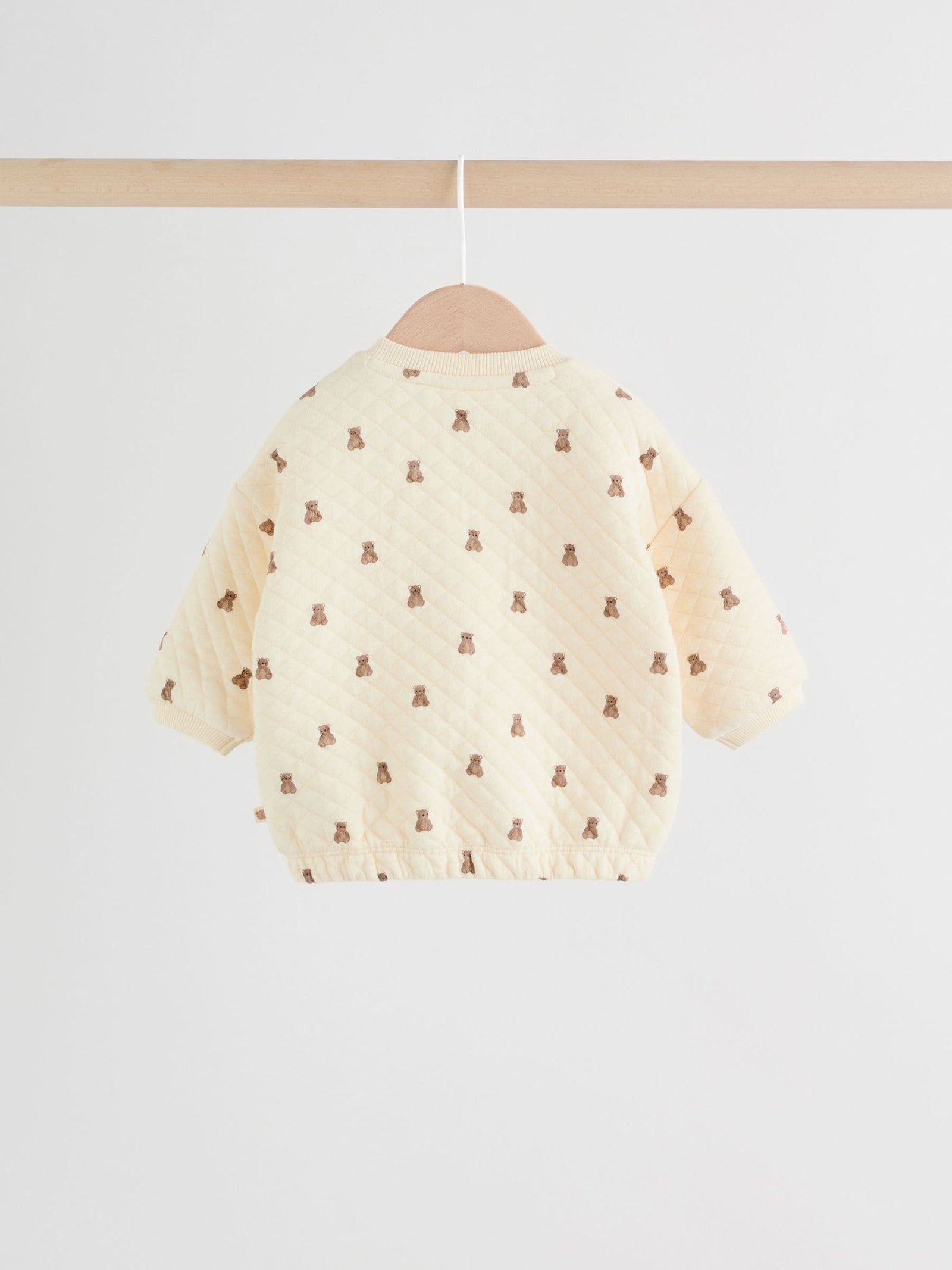 Neutral Bear Baby Quilted Sweat and Joggers Set (0mths-2yrs)