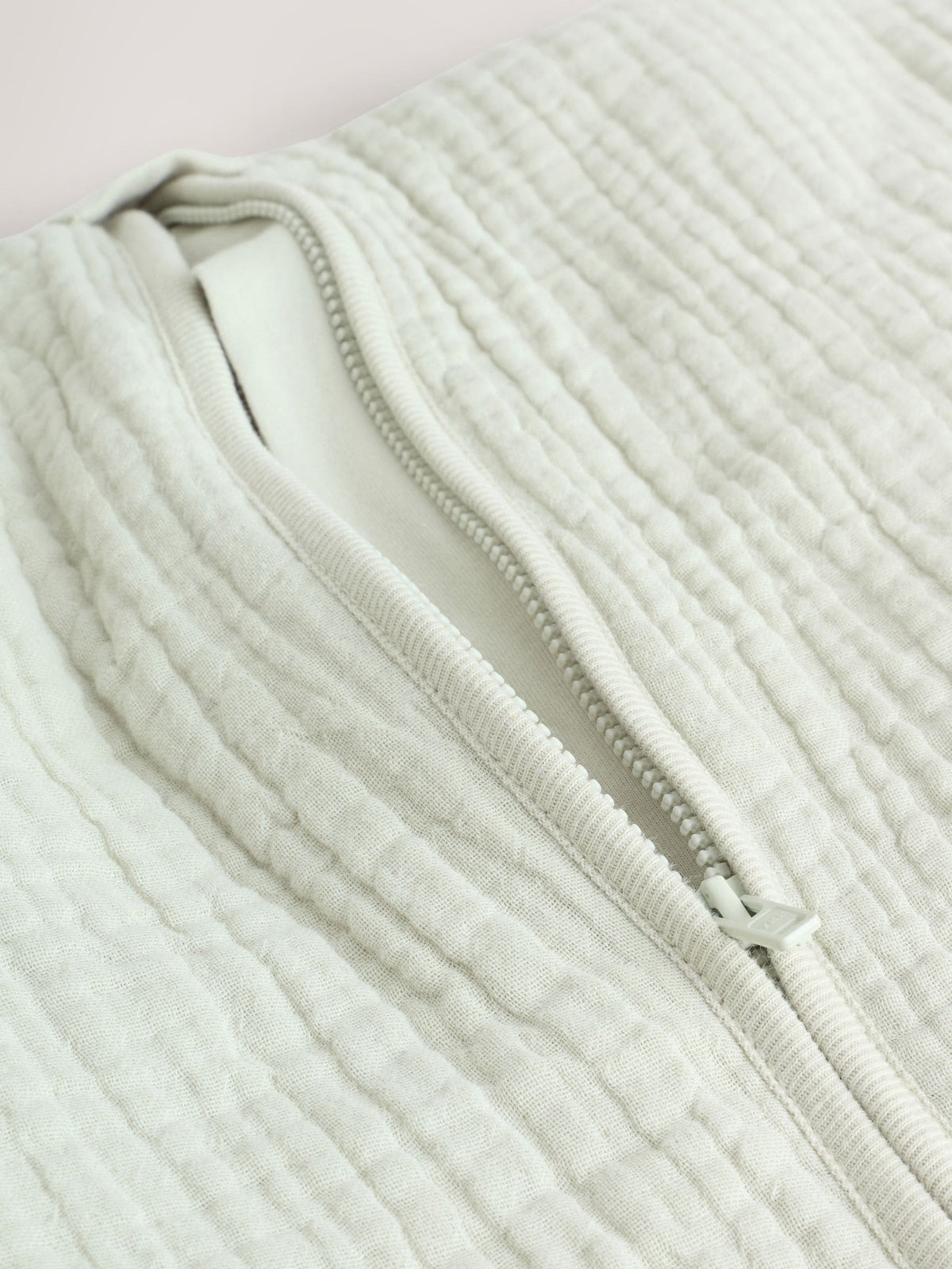 Green 2.5 TOG Removable Sleeve Muslin Baby Sleep Bag