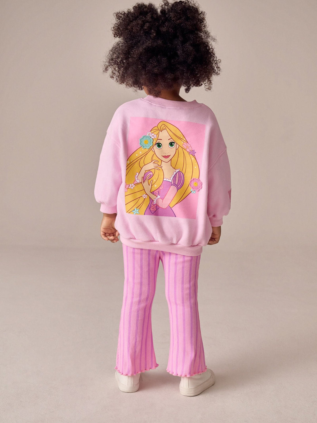 Pink Rapunzel Disney Princess Sweatshirt & Flare Leggings Set (3mths-7yrs)