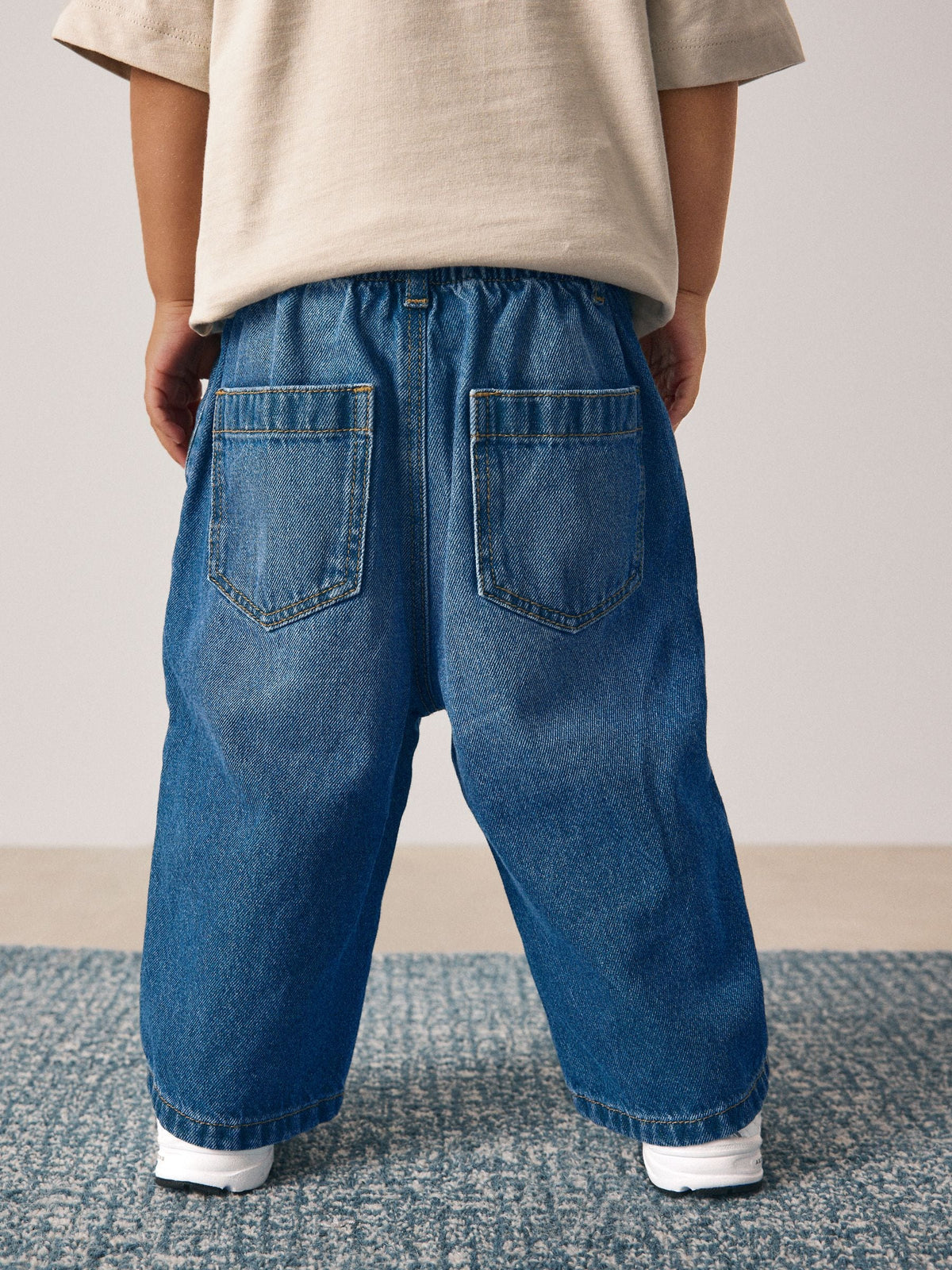 Mid Blue Denim Wide Fit Jeans (3mths-7yrs)