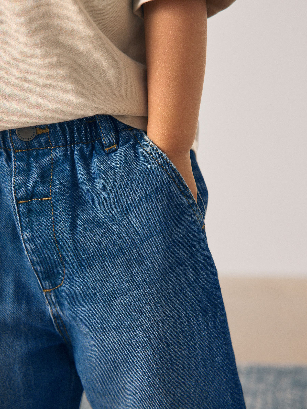 Mid Blue Denim Wide Fit Jeans (3mths-7yrs)
