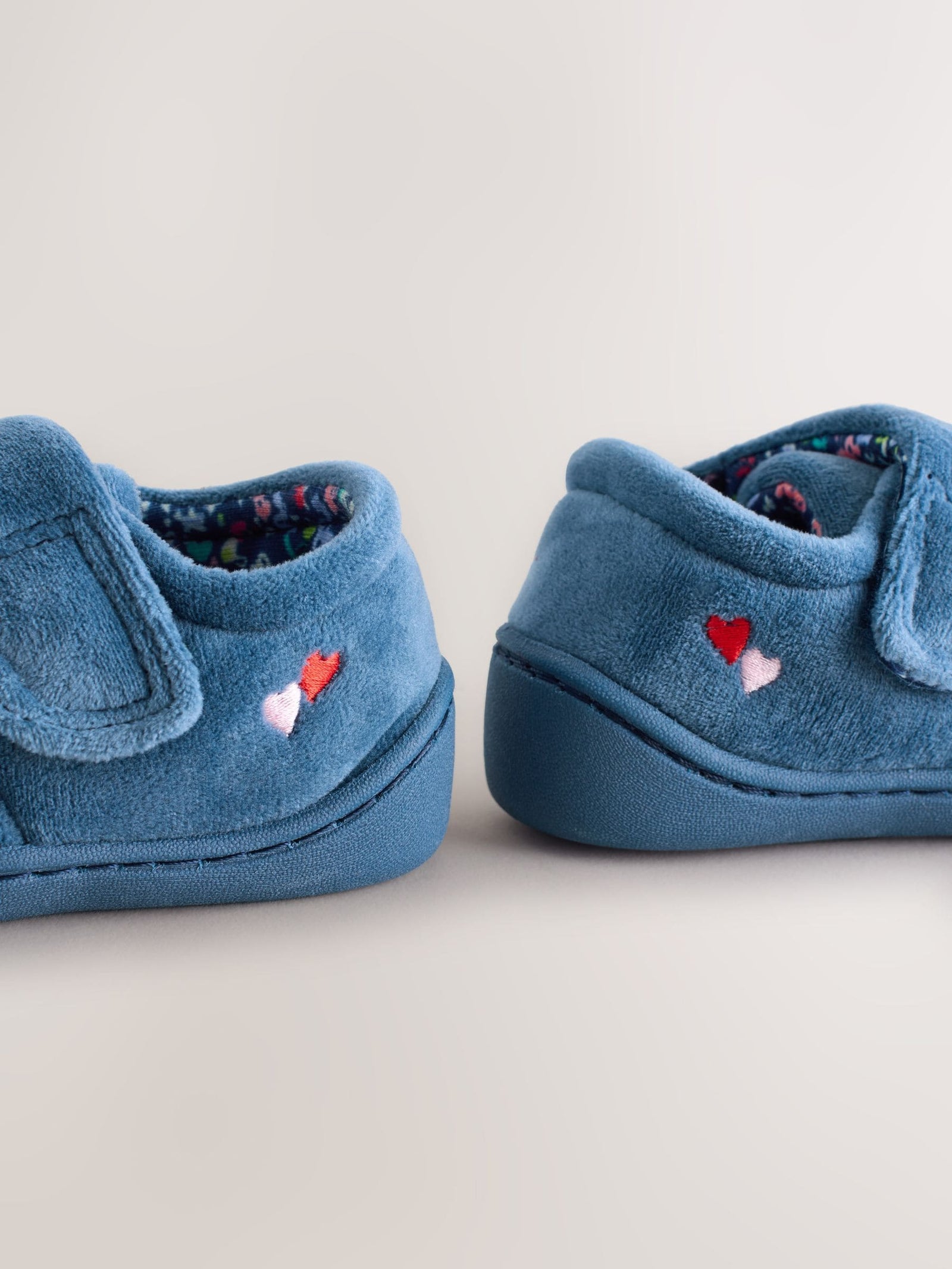 Blue Ladybird Cupsole Slippers