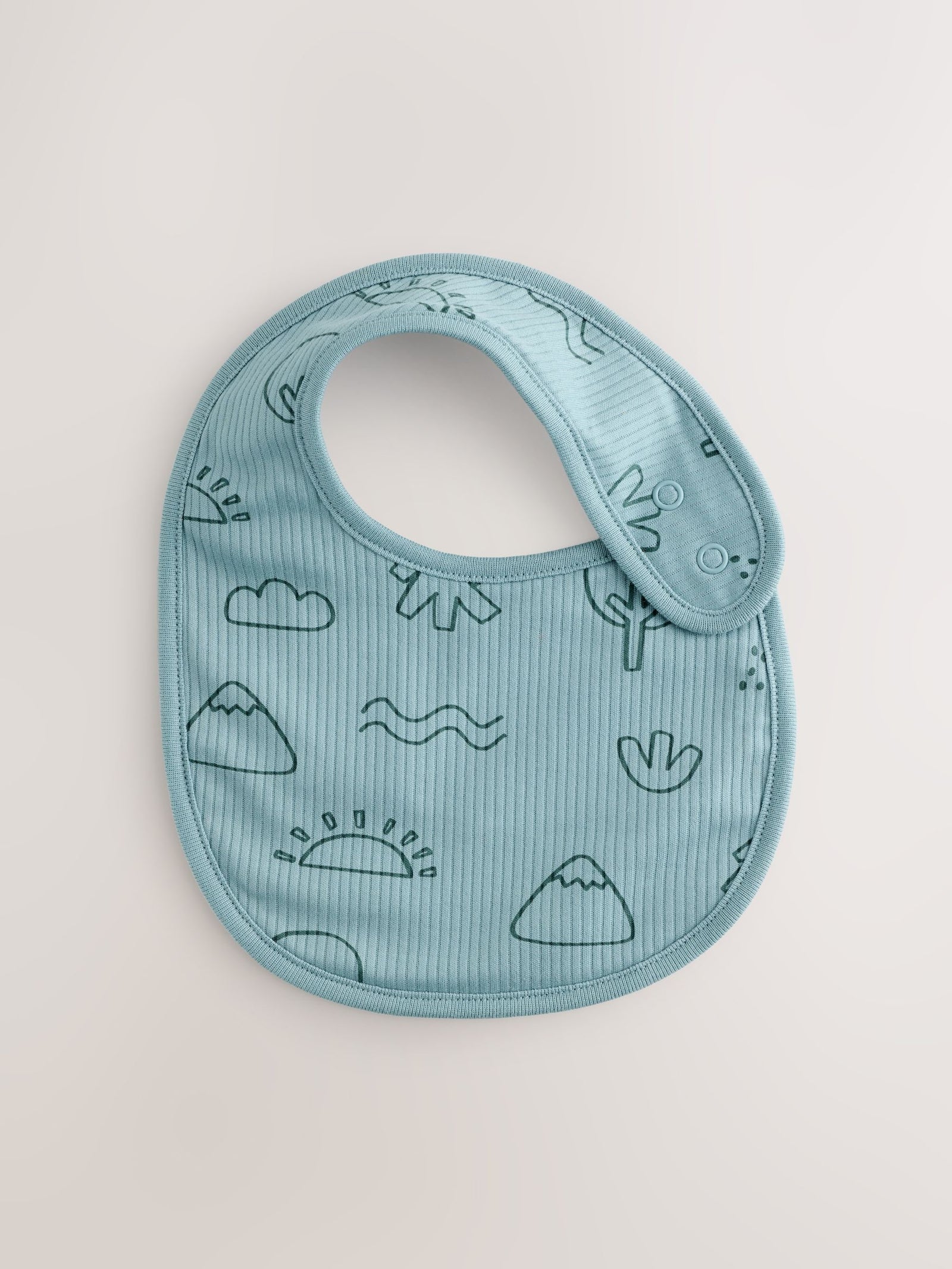 Multi Baby Bibs 5 Pack