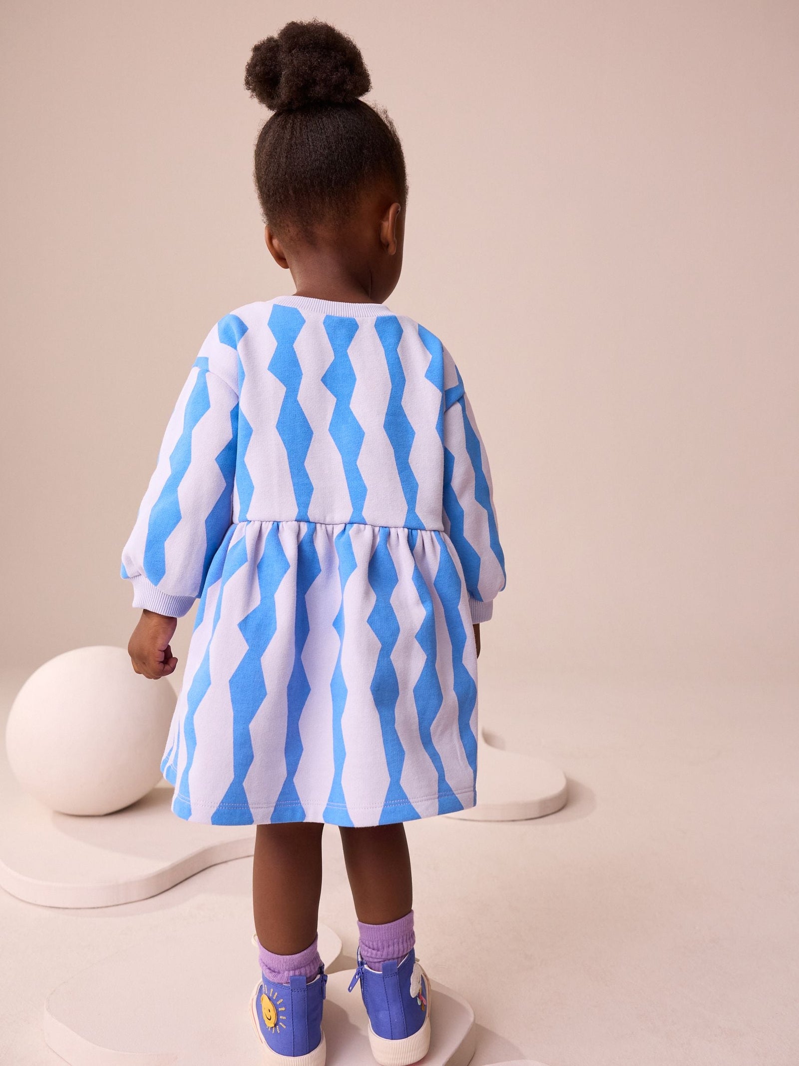 Blue Lion Sweat Dress (3mths-7yrs)