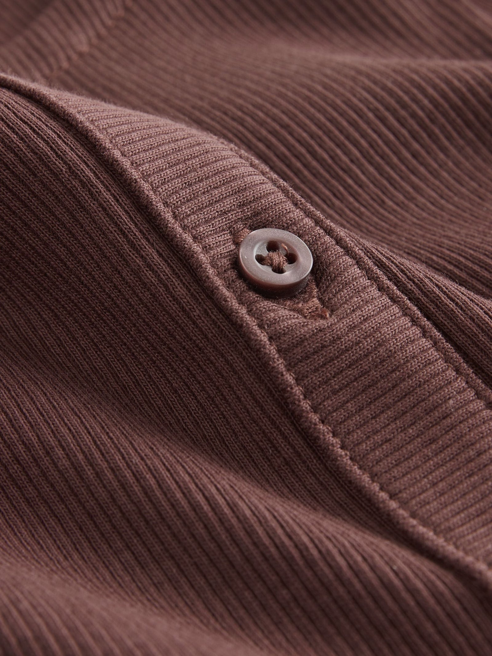 Chocolate Brown Long Sleeve Ribbed Cardigan (3-16yrs)