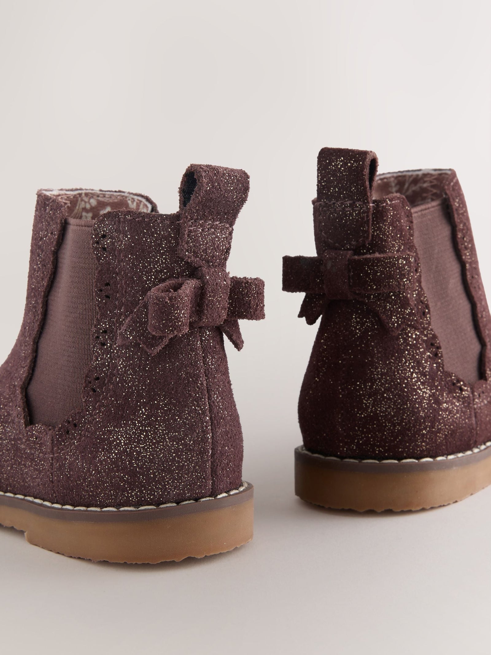 Chocolate Brown Standard Fit (F) Chelsea Ankle Boots