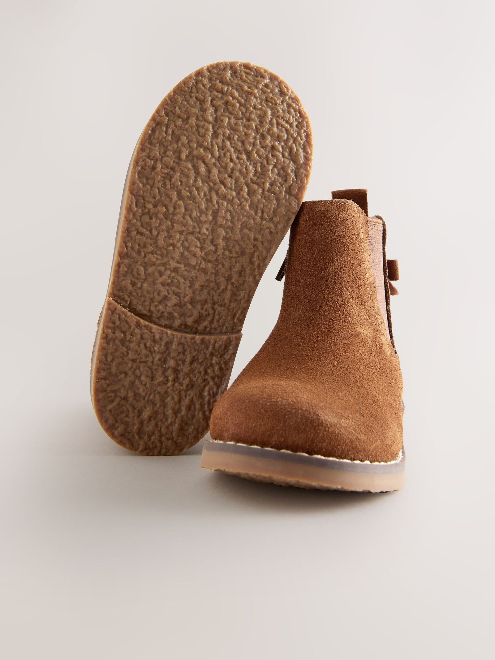 Tan Brown Standard Fit (F) Chelsea Ankle Boots