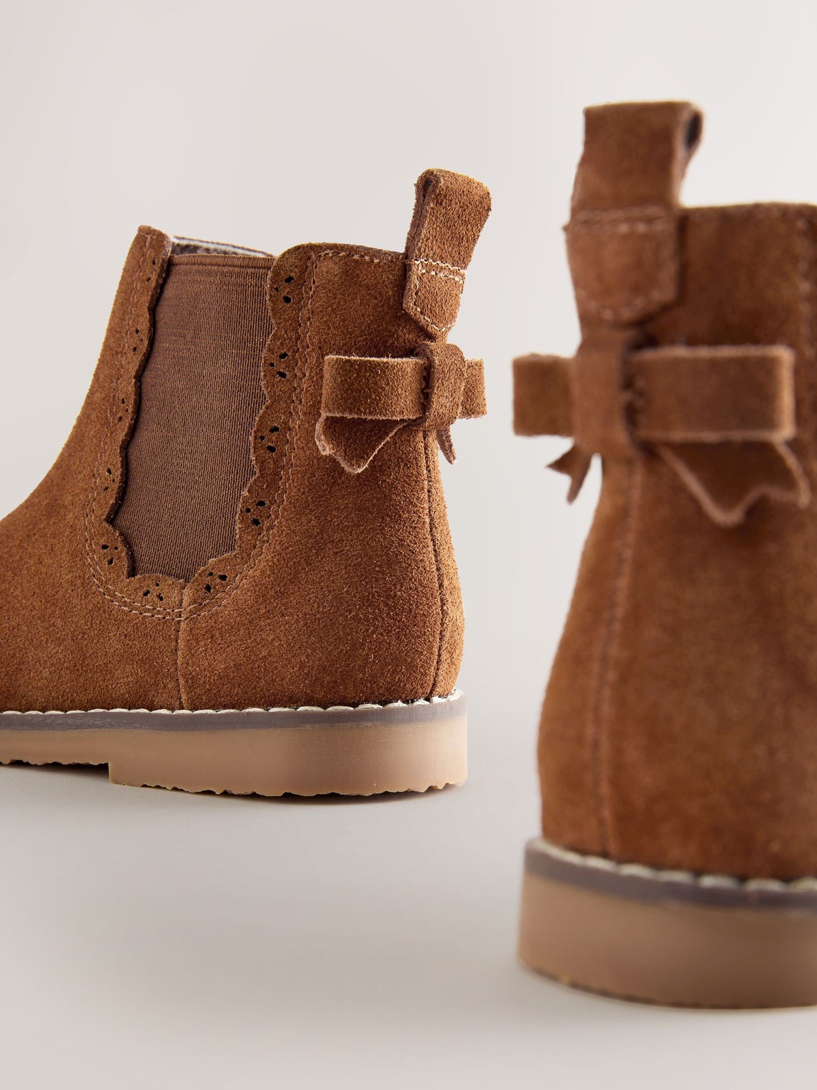 Tan Brown Standard Fit (F) Chelsea Ankle Boots
