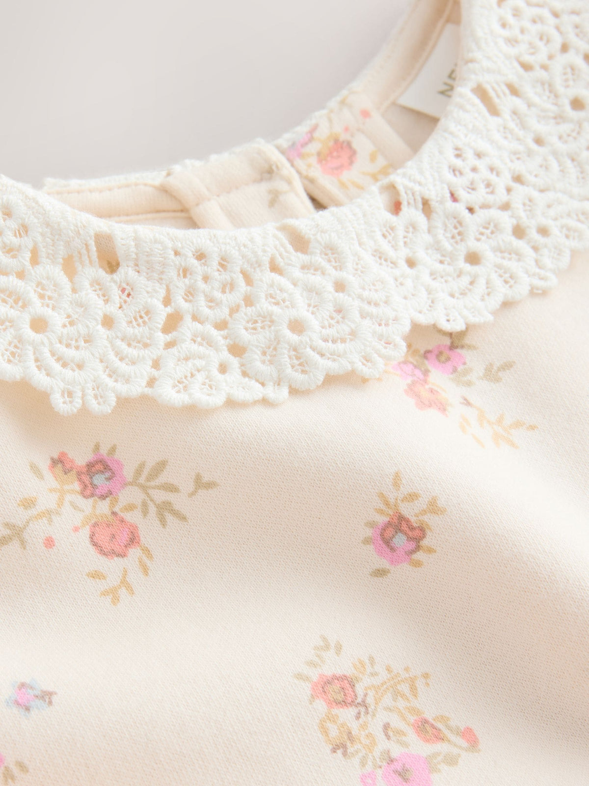 Light Pink Ditsy Floral Sweatshirt and Leggings Set (3mths-7yrs)