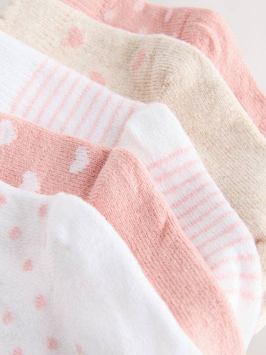 Pink Baby Socks 5 Pack