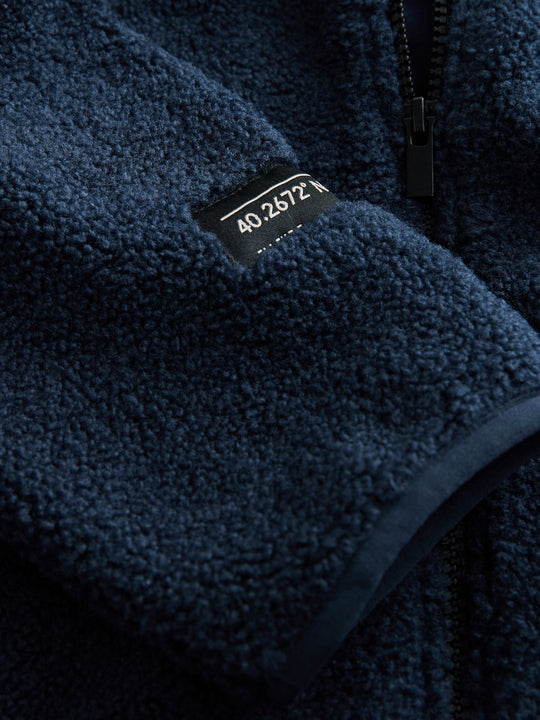 Blue Zip Through Fleece (3-16yrs)