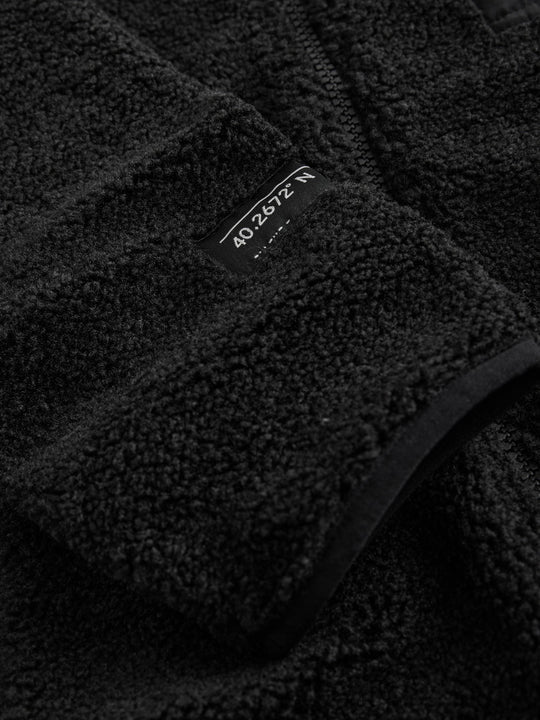 Black Zip Through Fleece (3-16yrs)