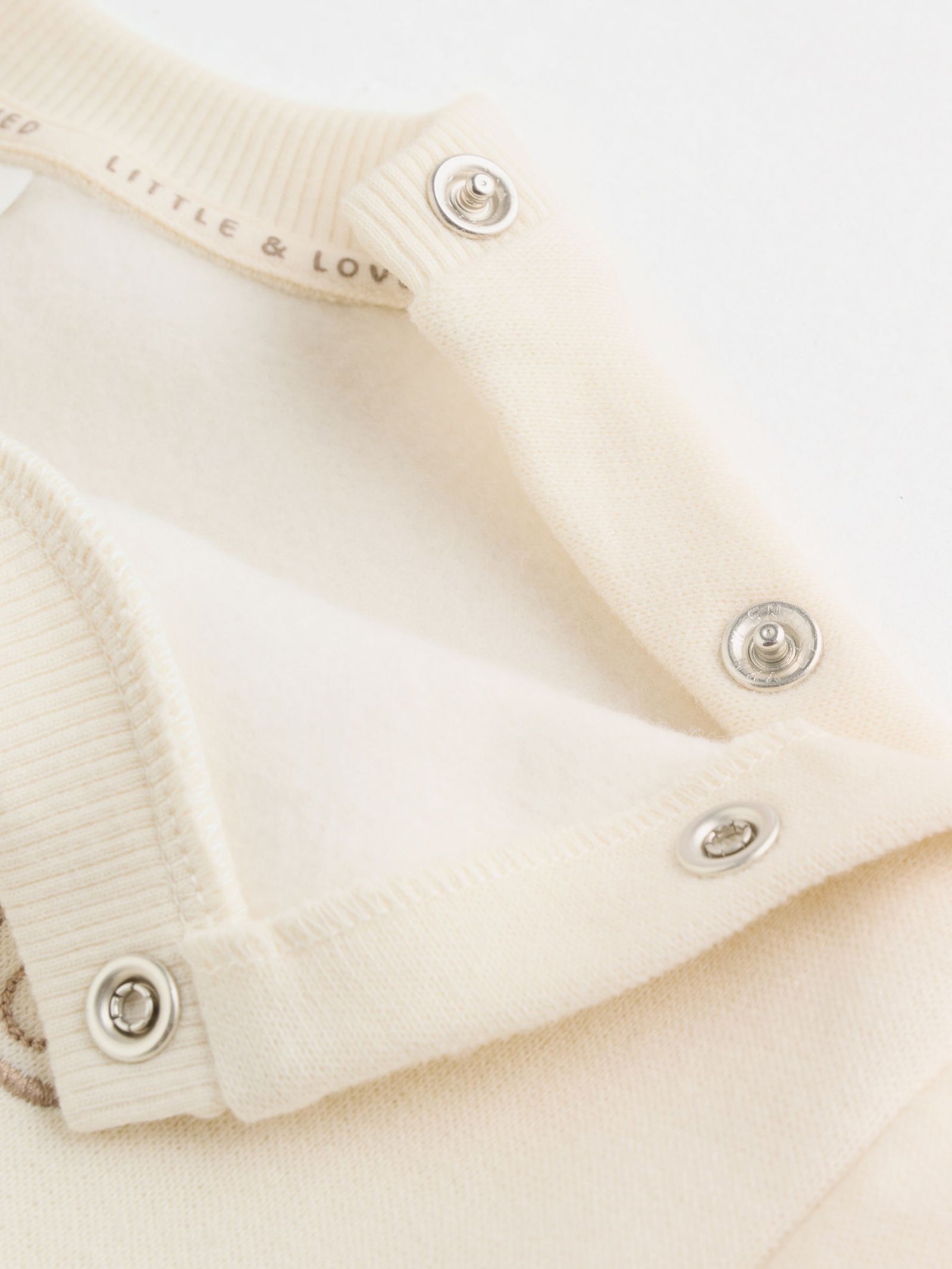 Neutral Check Baby Sweatshirt and Trousers Set (0mths-2yrs)