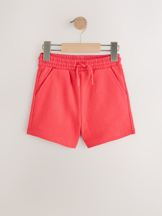 Red/Green Jersey Shorts 5 Pack (3mths-7yrs)