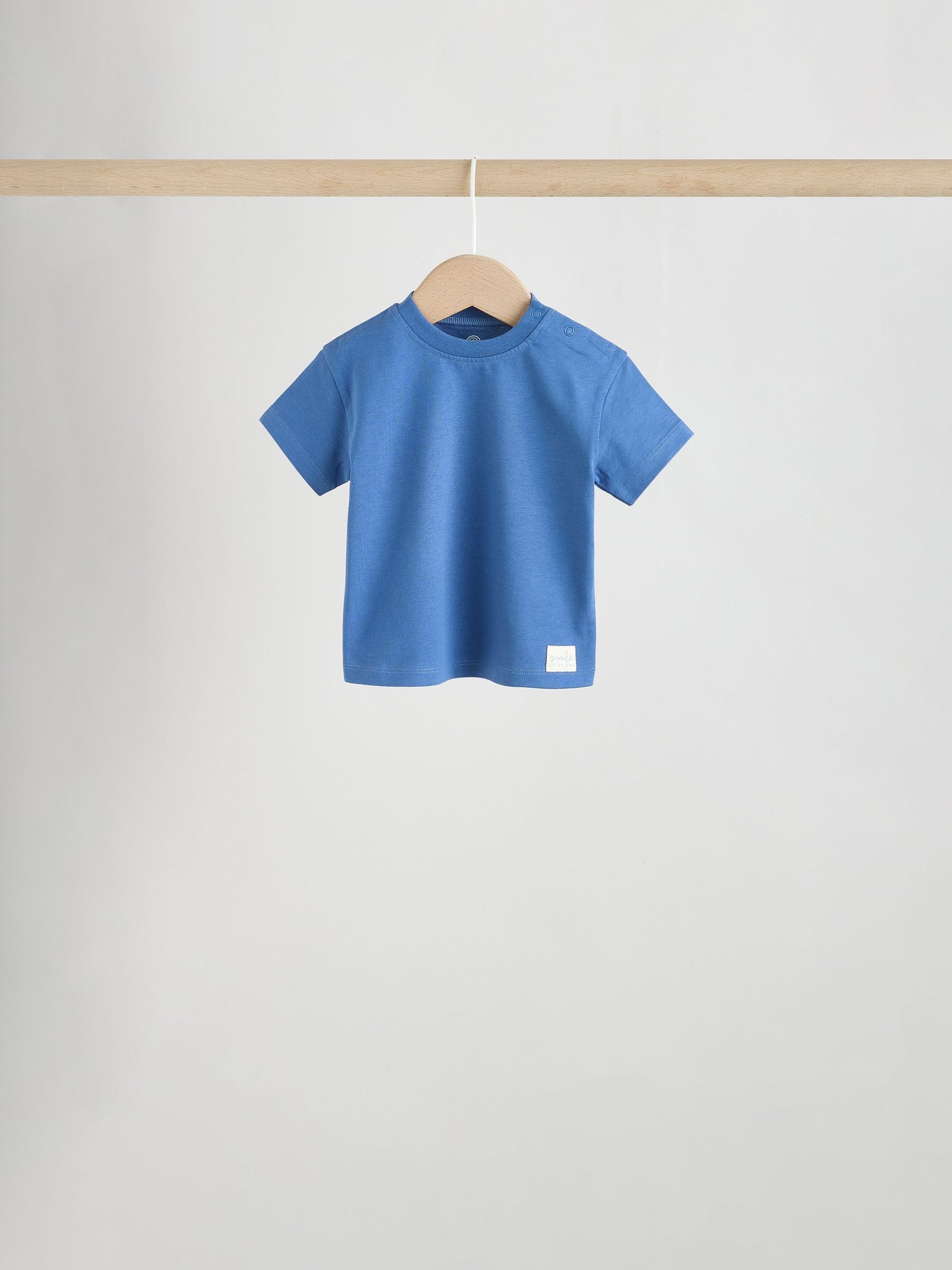 Blue Short Sleeve Baby T-Shirts 4 Pack (0mths-2yrs)