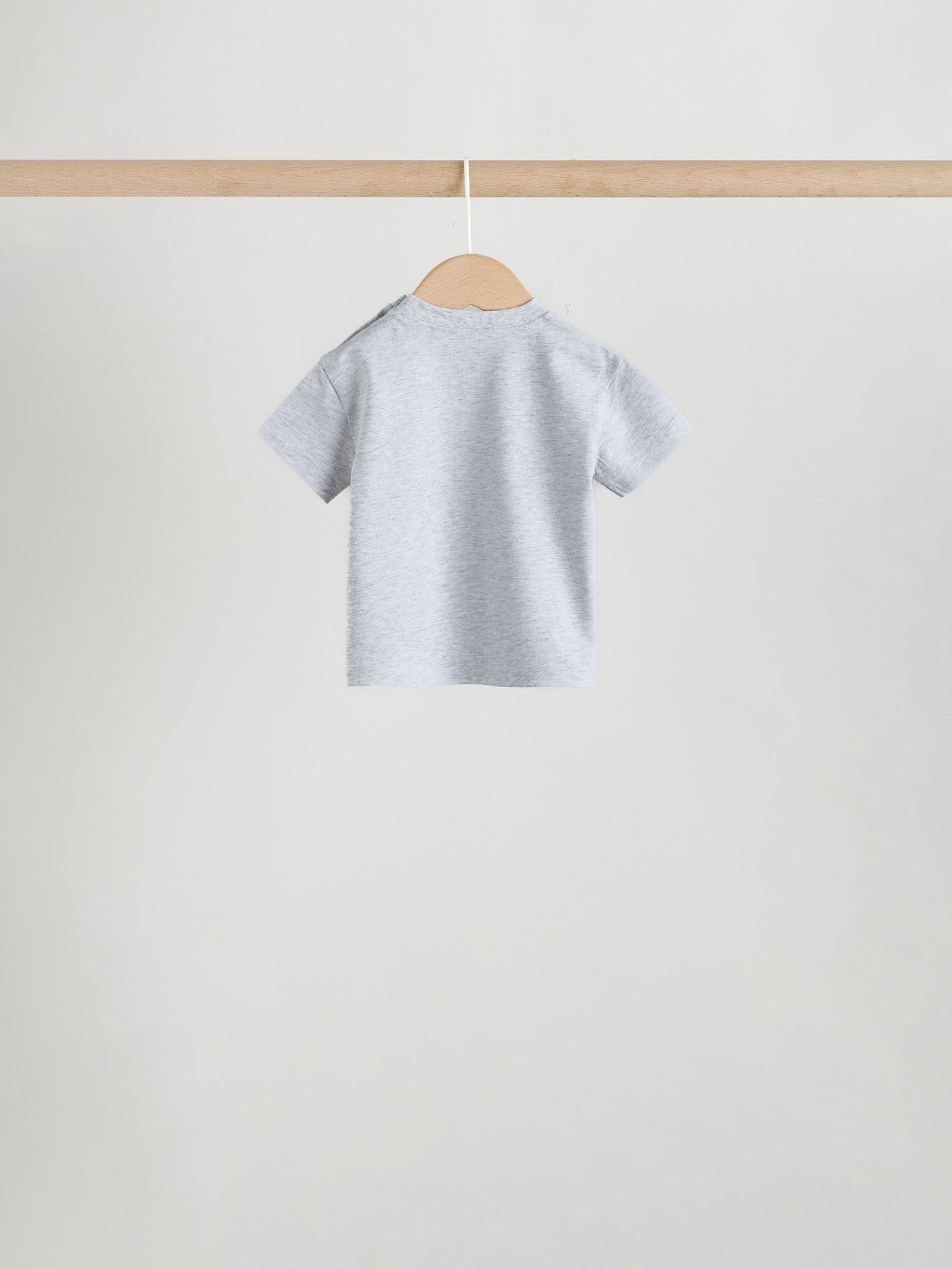 Mono/Neutral Short Sleeve Baby T-Shirts 4 Pack (0mths-2yrs)
