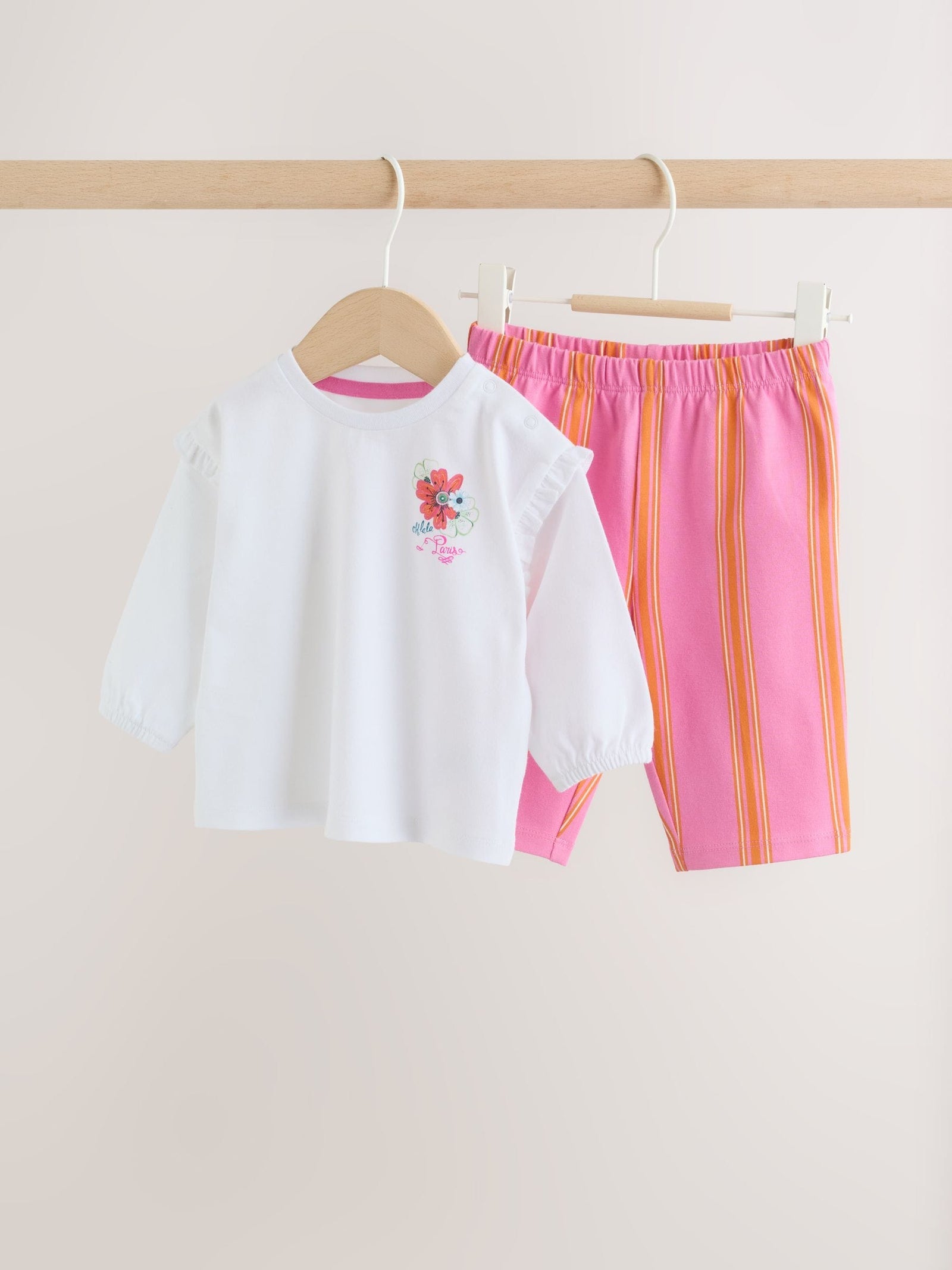 Ecru Seminal X Car Pintos Baby T-Shirt And Joggers Set (0mths-2yrs)