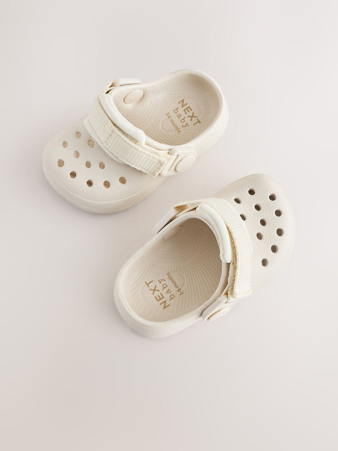 Neutral Touch Fastening Baby Clogs (0-2mths)