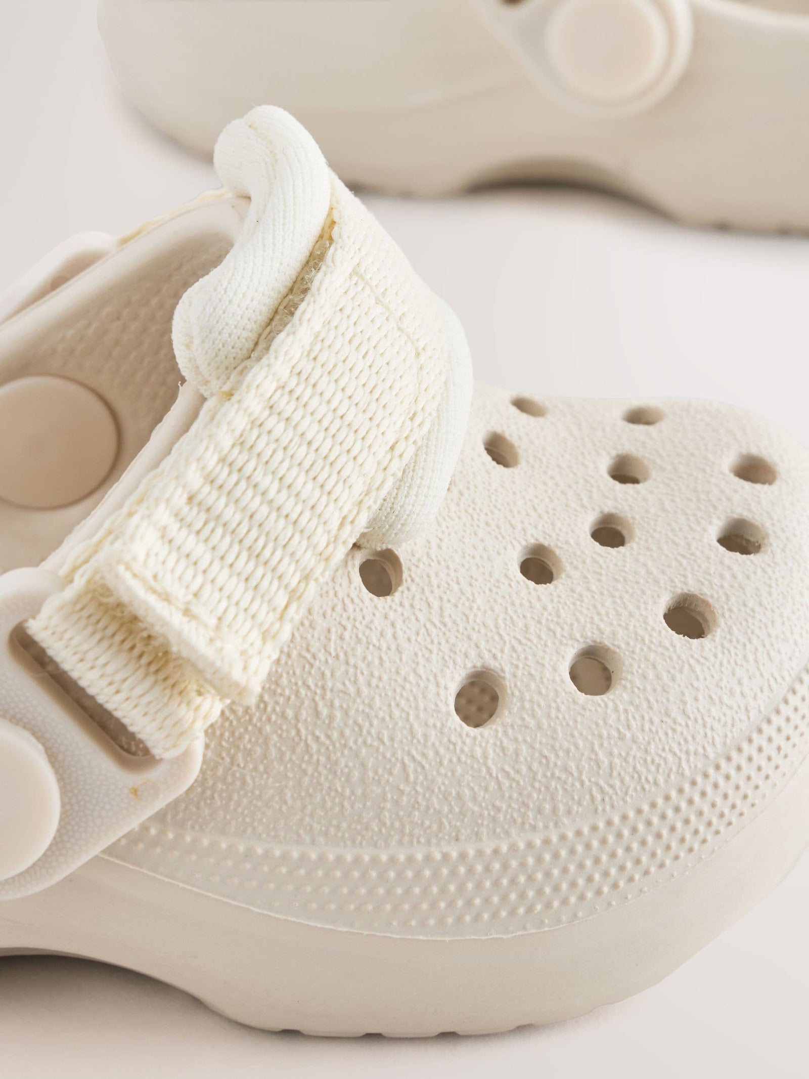 Neutral Touch Fastening Baby Clogs (0-2mths)